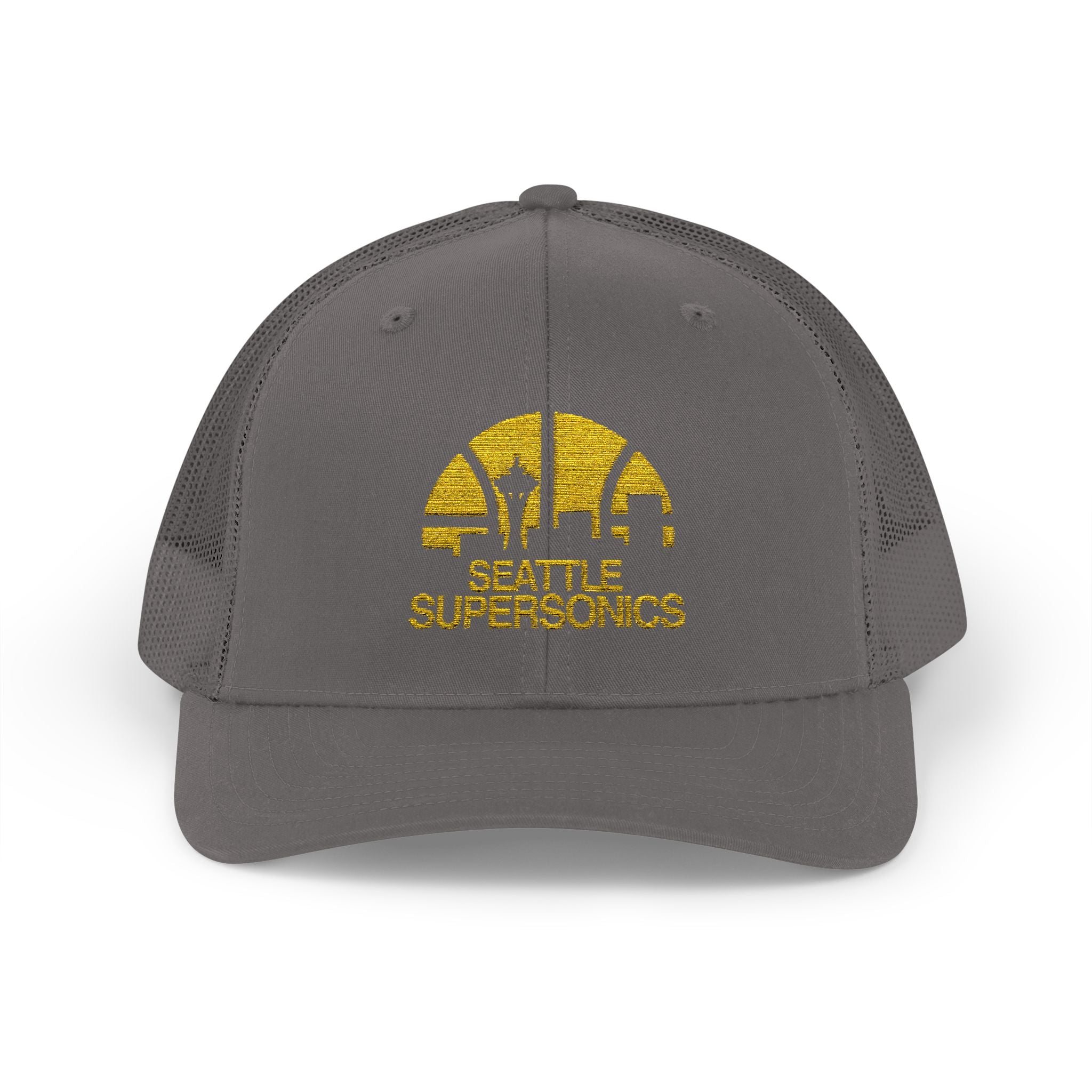 The Seattle SuperSonics Snapback Trucker Cap, American Flag Hat, Outdoor Cap, Casual Wear, Gift for Dad, 4th of July Apparel
