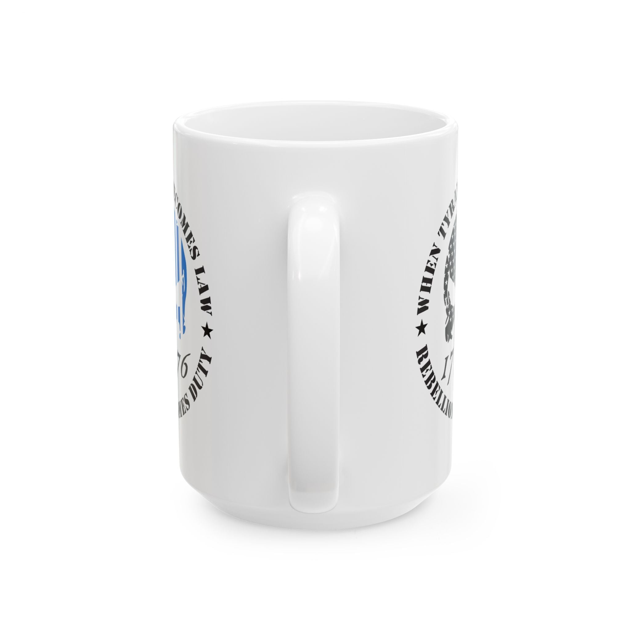 Thin Blue Line Patriotic Mug
