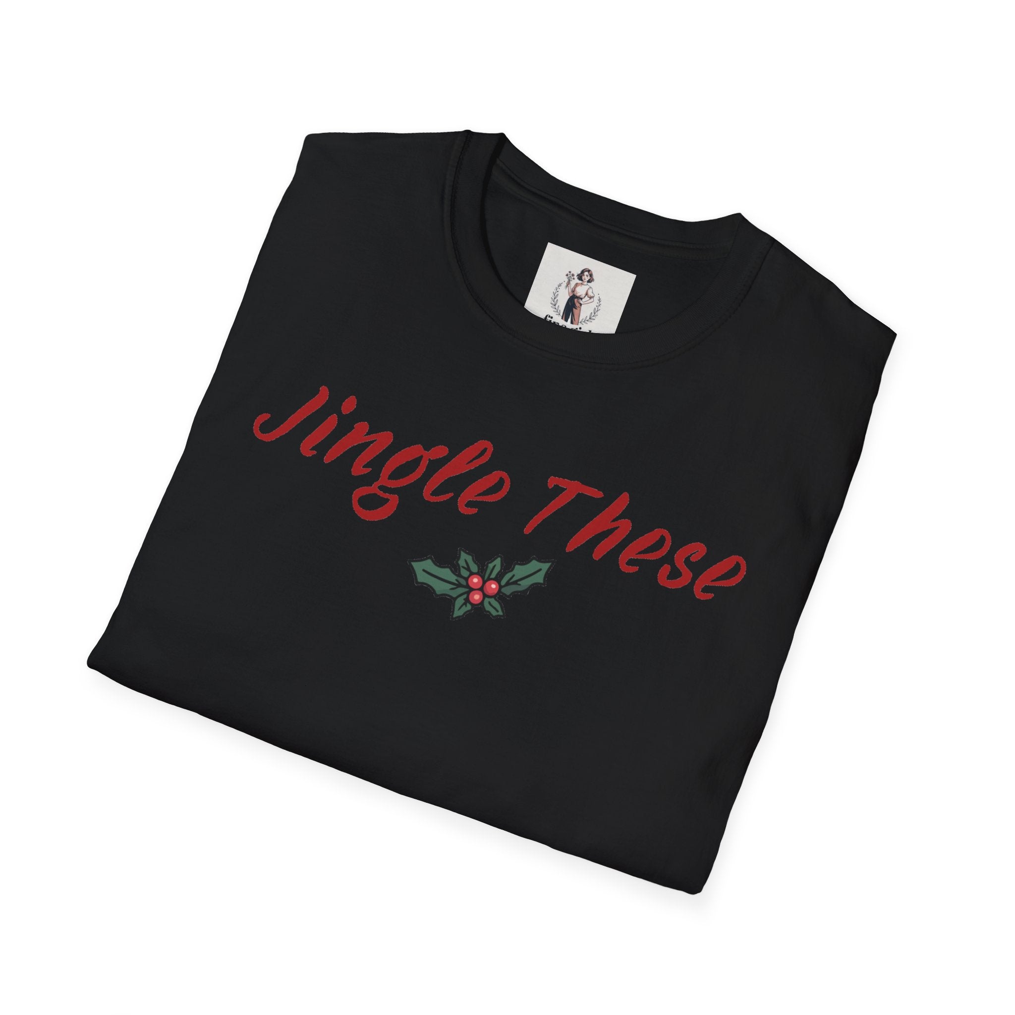 Jingle These Hand Grenades Christmas T-Shirt ~ Unisex Softstyle T-Shirt