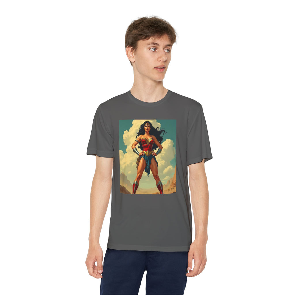 Wonder Woman Superhero Marvel t-shirt, Kids Graphic Tee, Boys Superhero Shirt, Children's Movie Character Top