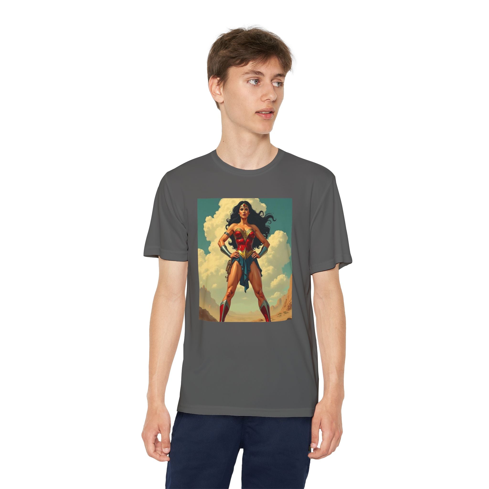 Wonder Woman Superhero Marvel t-shirt, Kids Graphic Tee, Boys Superhero Shirt, Children's Movie Character Top