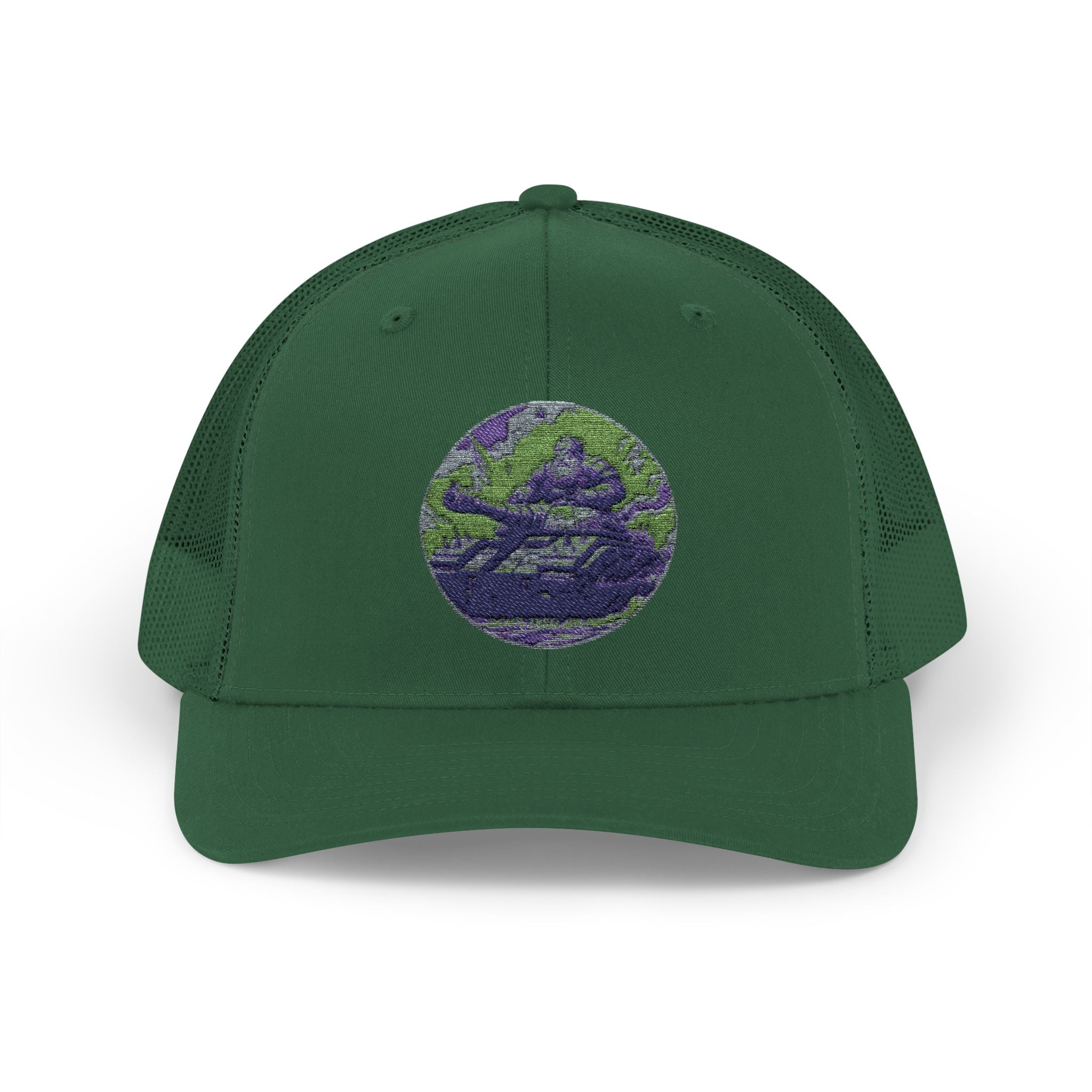 Santa Claus On A Tank Christmas Patriotic, Trucker Cap, Patriotic hat, Truckers Hat, Patriotic Accessories