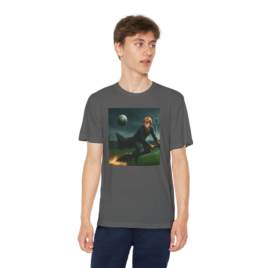Youth Competitor Tee - Harry Potter, Wizard School Shirt, Magical Kids Top, Hogwarts Fan Gift, Sorcerer's Stone T-Shirt