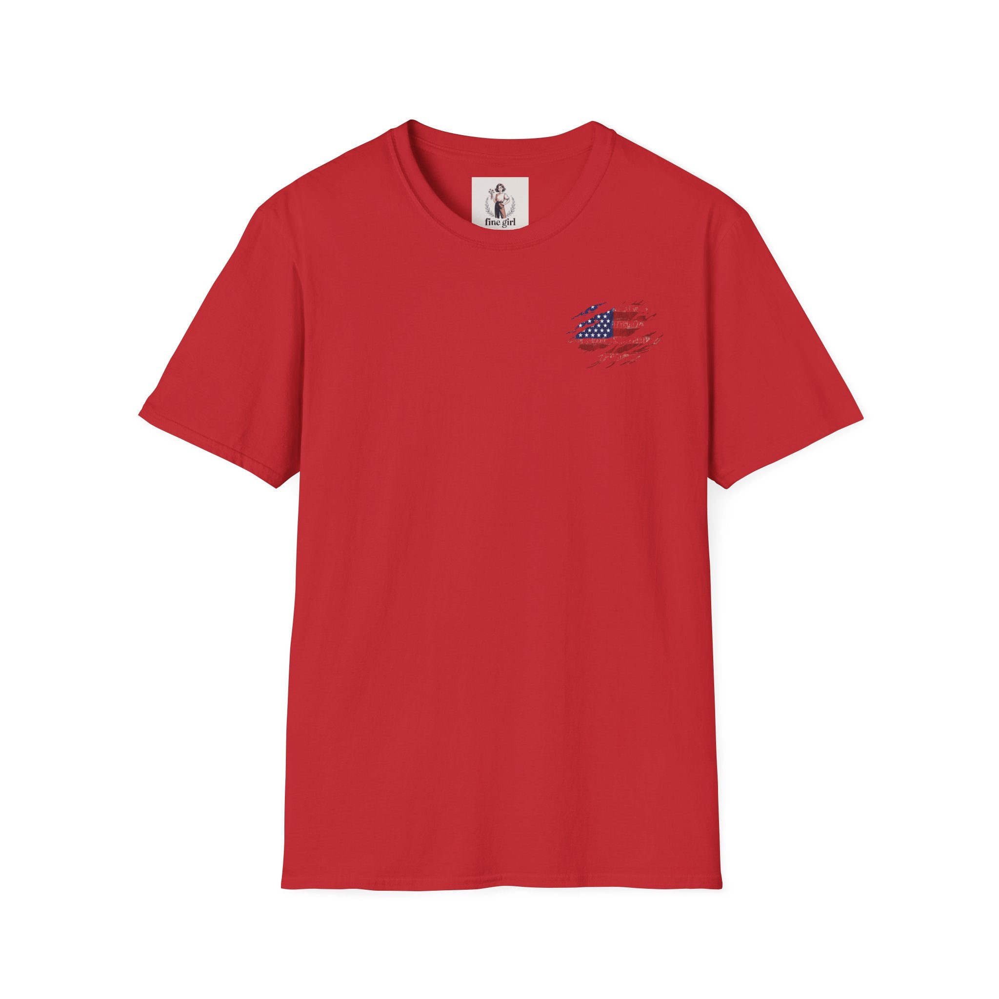 Paramedic Patriotic T-Shirt - USA Flag Tee, Fourth of July Shirt, American Pride Top, Independence Day Apparel, Red White Blue