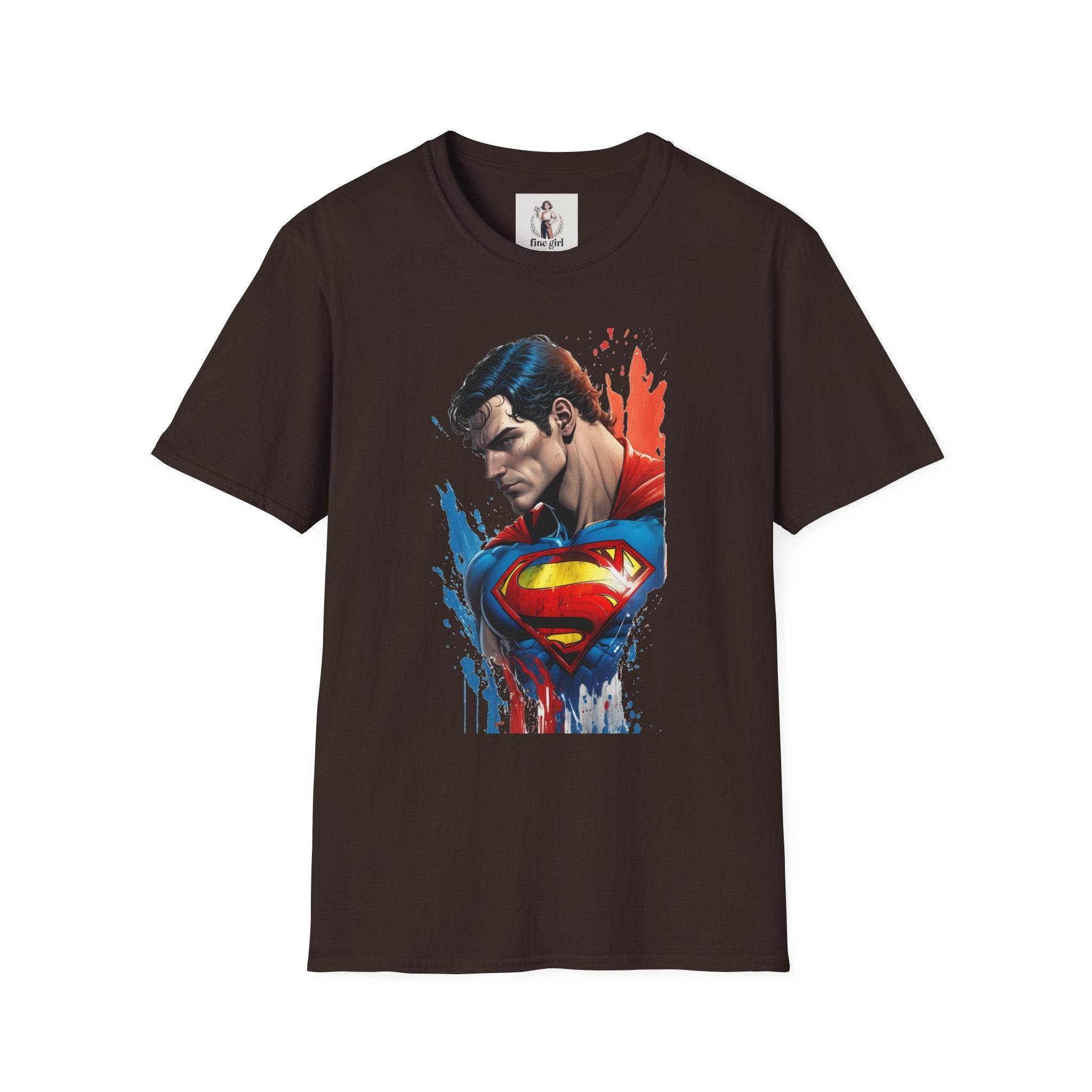 Superman Hero Unisex Softstyle T-Shirt
