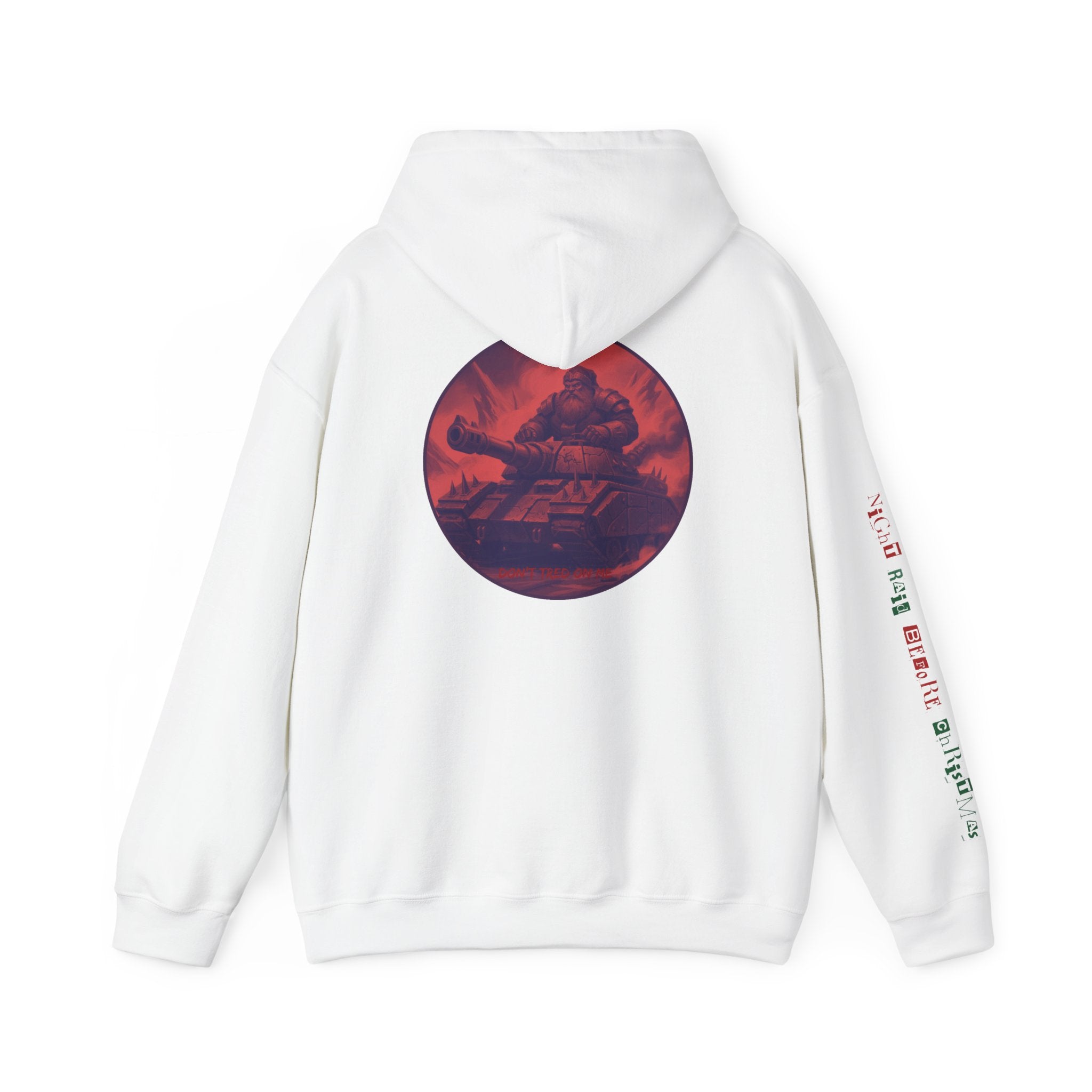 Santa Claus On A Tank Christmas Patriotic Hoodie Rebel Spirit Unisex Hoodie