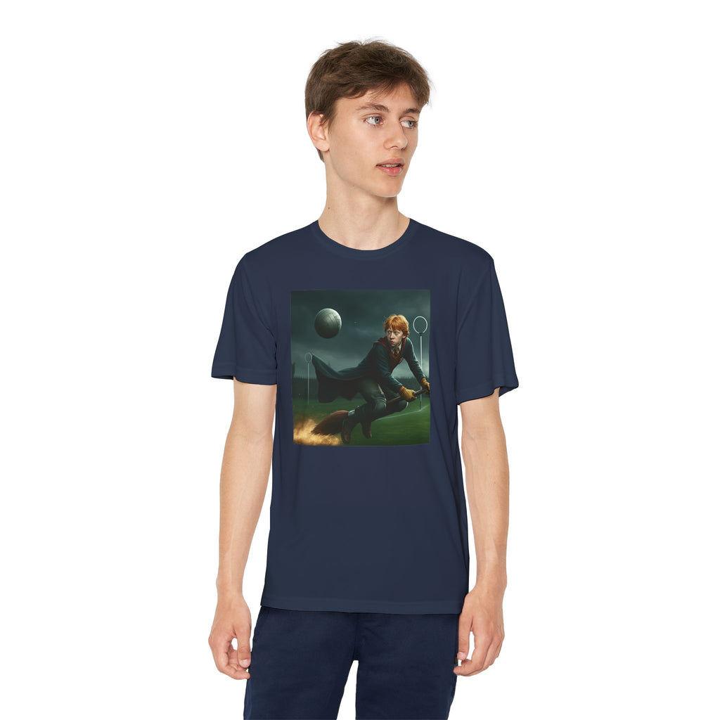 Youth Competitor Tee - Harry Potter, Wizard School Shirt, Magical Kids Top, Hogwarts Fan Gift, Sorcerer's Stone T-Shirt
