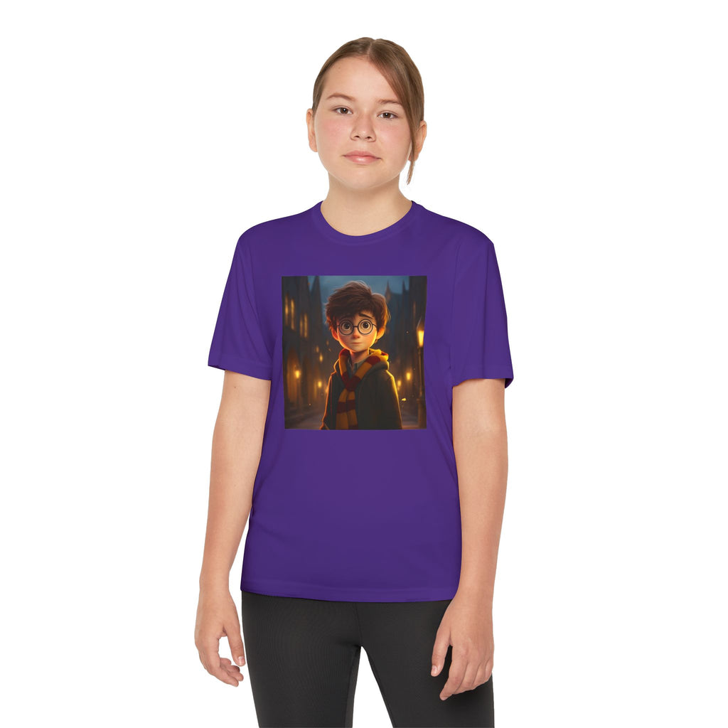 Youth Competitor Tee - Harry Potter, Wizard School Shirt, Magical Kids Top, Hogwarts Fan Gift, Sorcerer's Stone T-Shirt