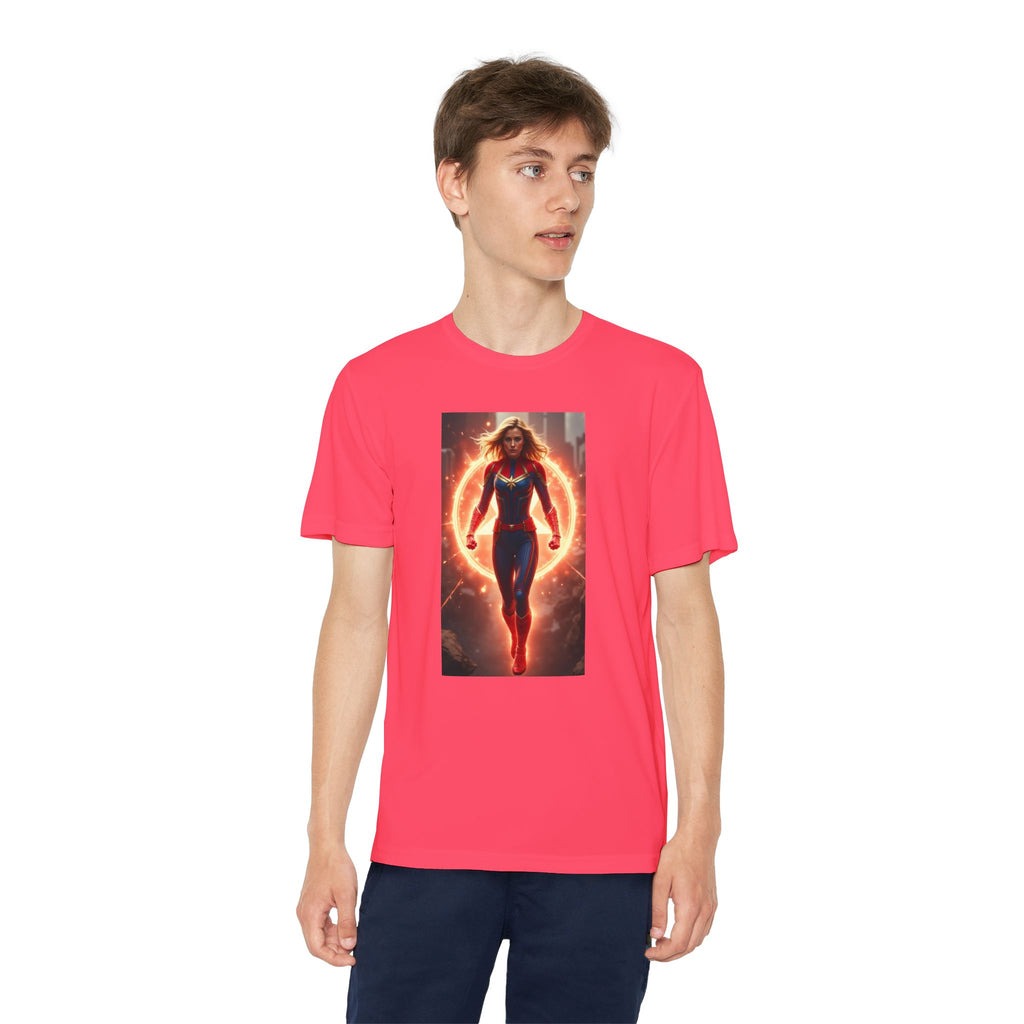 Advengers Youth T-Shirt Sports Graphic Tee, Cool Athletic Shirt for Kids, Perfect for Sports Events, Team Spirit
