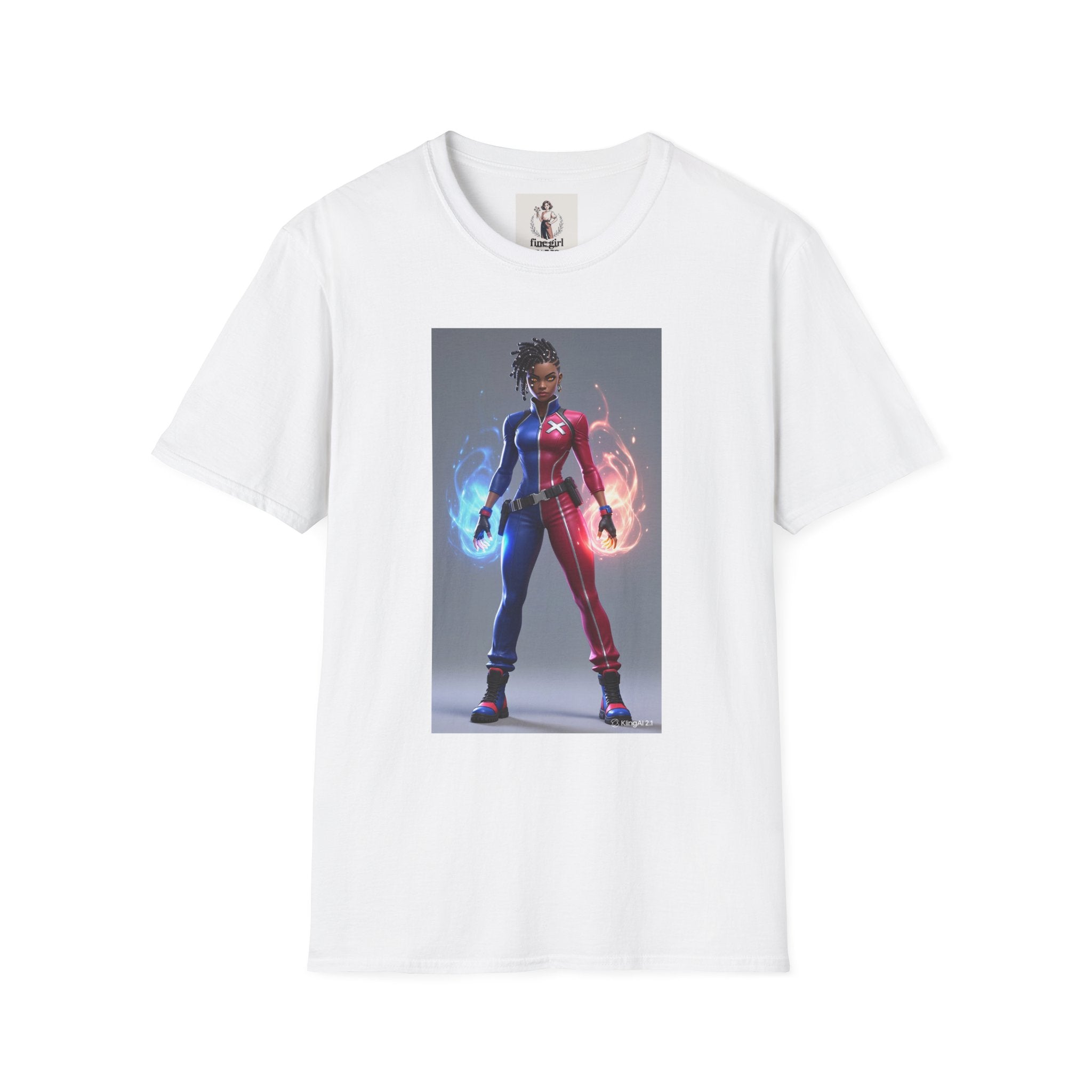 Mercedes Knight Superhero Marvel Unisex Softstyle T-Shirt, Comic Book Tee, Graphic Novel Shirt, Geeky Clothing, Cosplay Costume Top