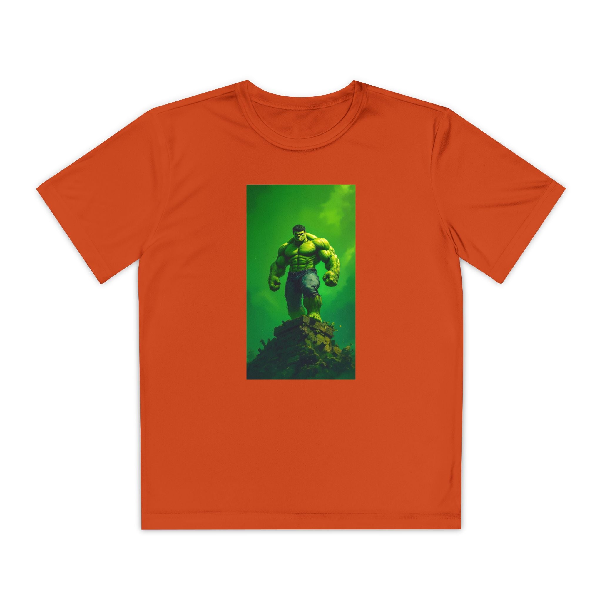 The Incredible Hulk Superhero Marvel Patriotic, Kids Graphic T-Shirt, Boys Hero Top, Girls Comic Book Clothing, Birthday