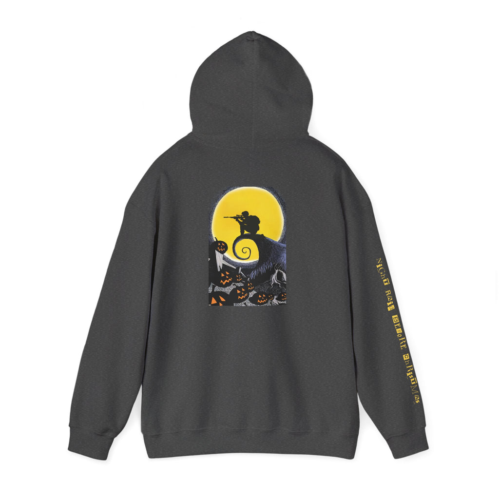 Night Raid Before Christmas Patriotic Hoodie ~ Rebel Spirit Unisex Hoodie