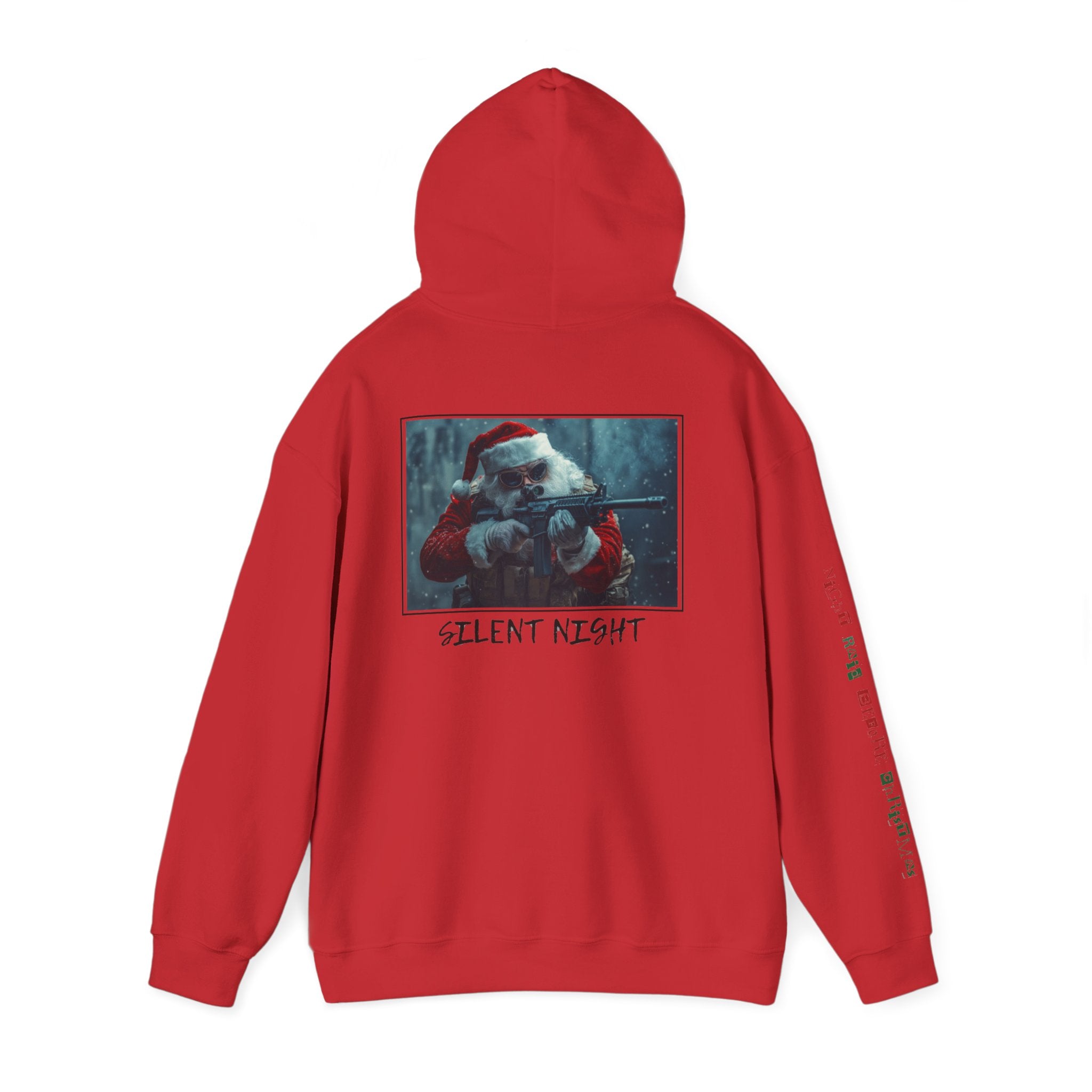 Night Raid Before Christmas Patriotic Hoodie Rebel Spirit Unisex Hoodie