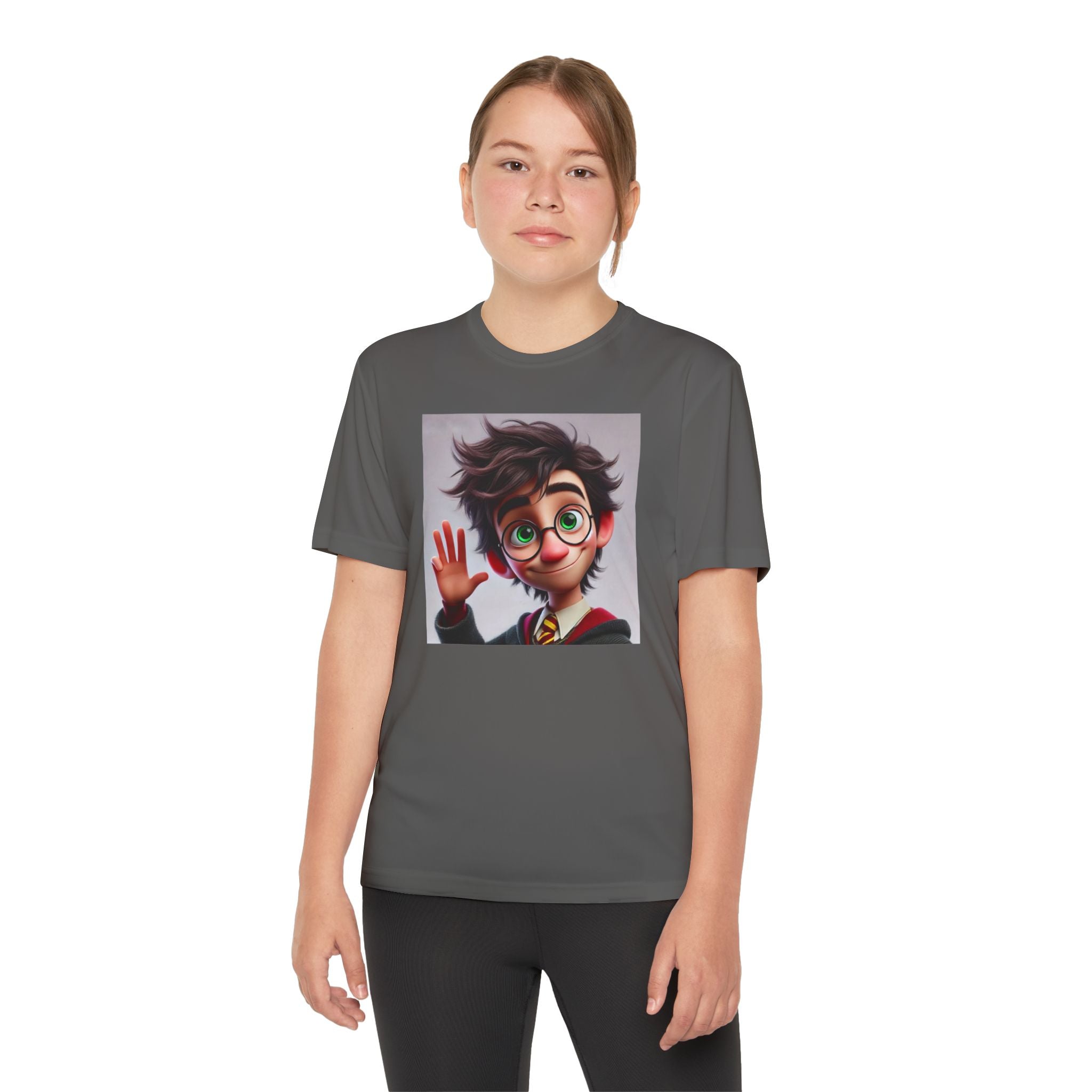 Youth Competitor Tee - Harry Potter, Wizard School Shirt, Magical Kids Top, Hogwarts Fan Gift, Sorcerer's Stone T-Shirt