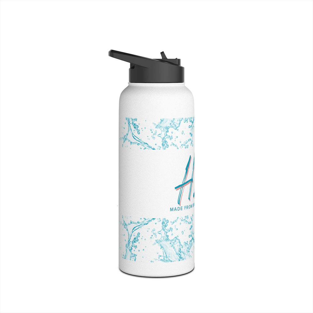 H2O Stainless Steel Water Bottle, Eco-Friendly Hydration for Travel, Sports, Yoga, Gifts, Outdoor Adventures