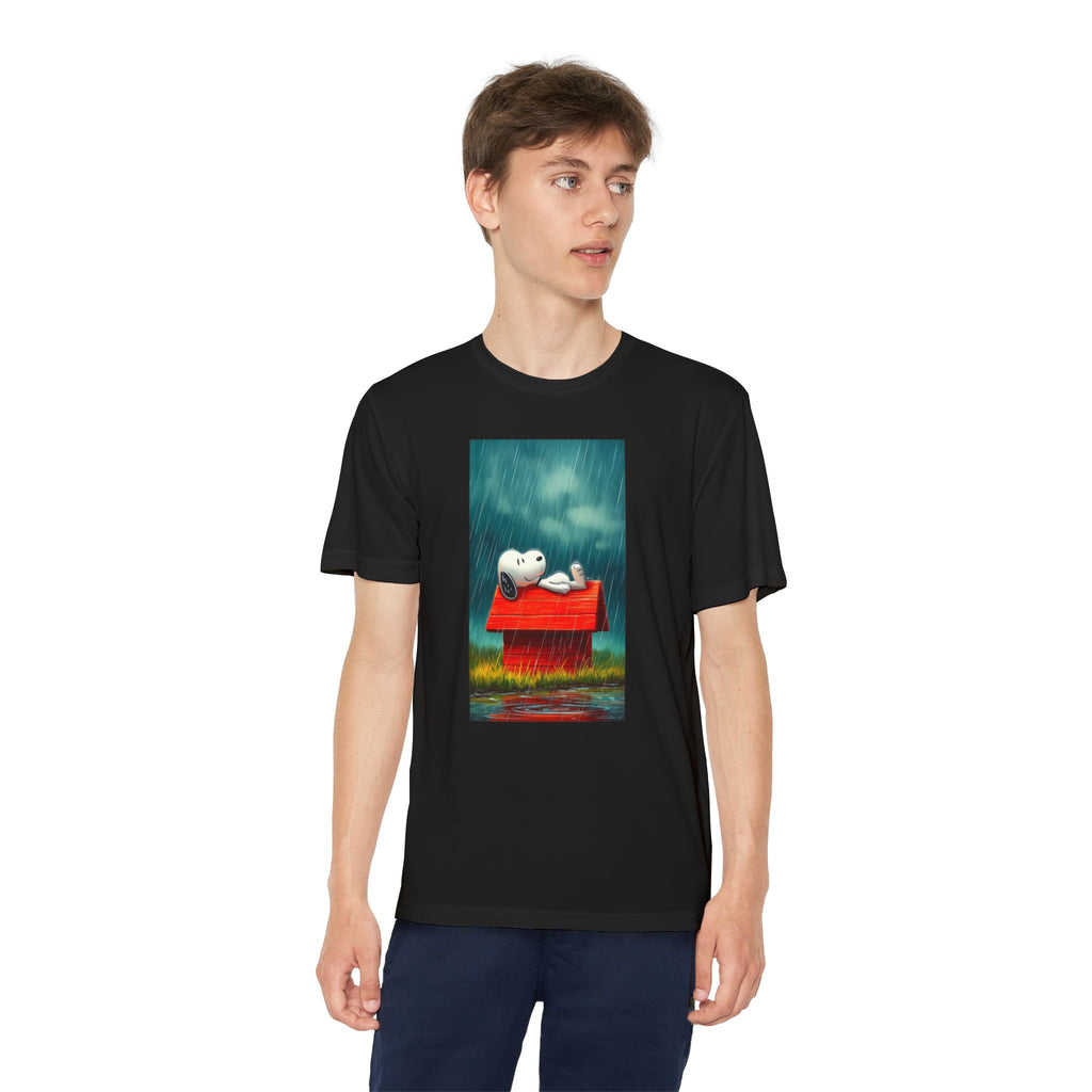 Snoopy Charlie Brown Youth Tee, Peanuts Cartoon Kids Shirt, Fun Comic Character Top, Child Gift Apparel, Boys Girls Clothing