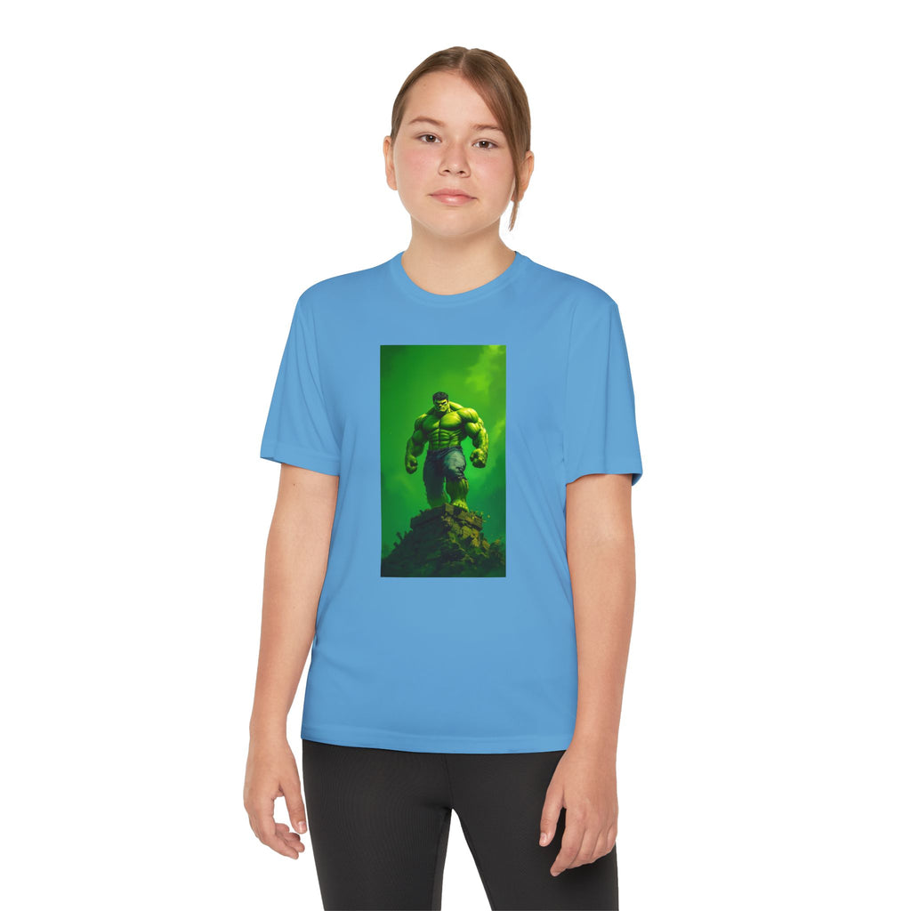 The Incredible Hulk Superhero Marvel Patriotic, Kids Graphic T-Shirt, Boys Hero Top, Girls Comic Book Clothing, Birthday