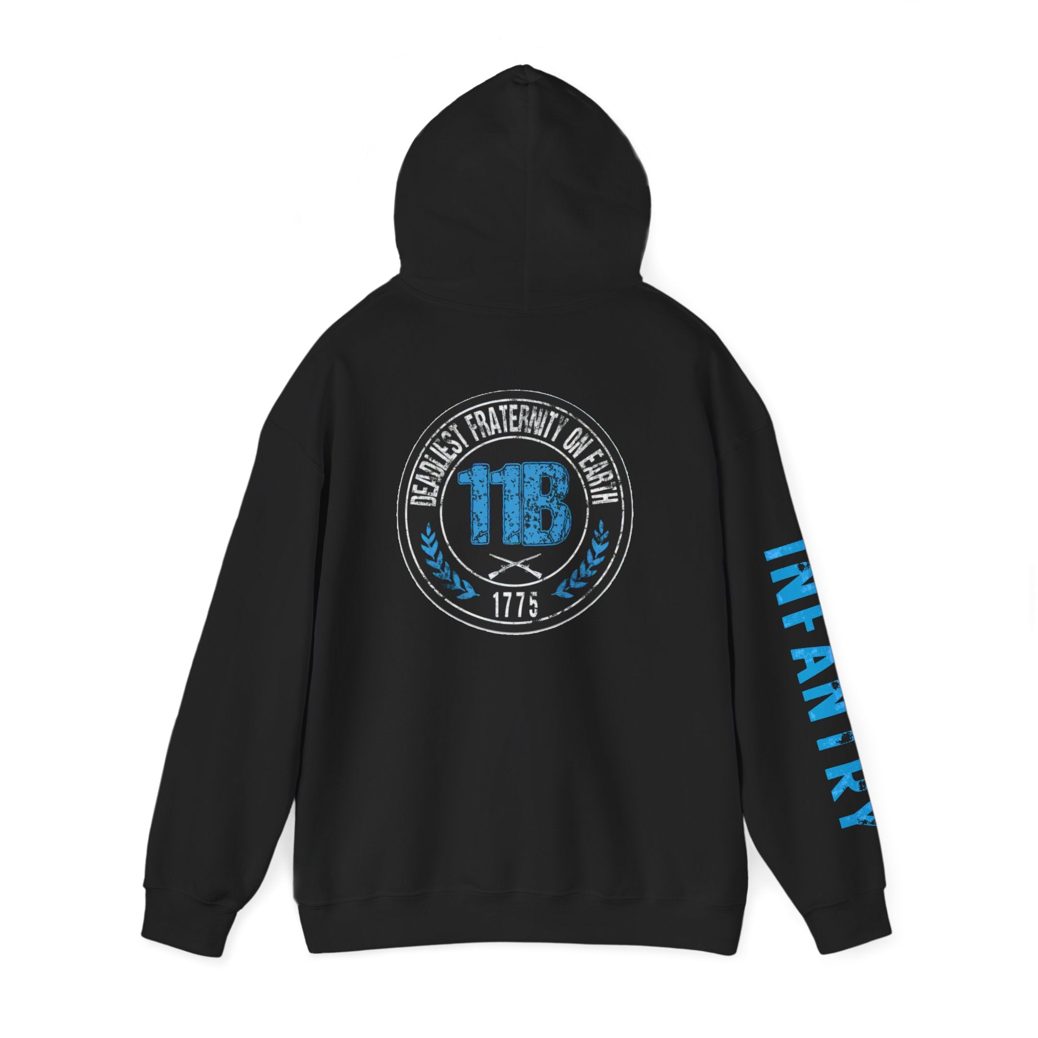 Hooded Sweatshirt - 11B (Infantry) Design