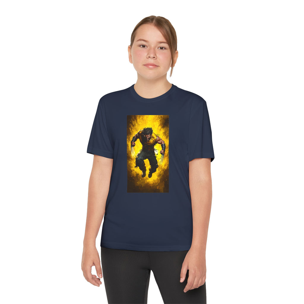 Wolverine Superhero Marvel Patriotic, Kids Graphic T-Shirt, Boys Hero Top, Girls Comic Book Clothing, Birthday
