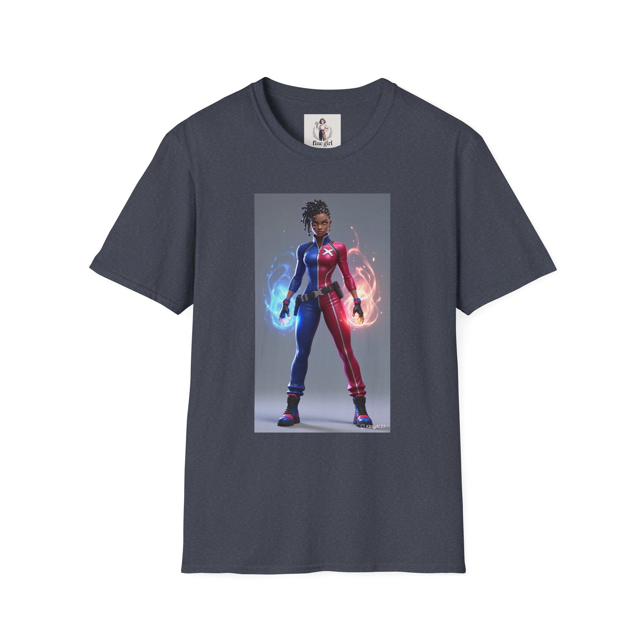 Mercedes Knight Superhero Marvel Unisex Softstyle T-Shirt, Comic Book Tee, Graphic Novel Shirt, Geeky Clothing, Cosplay Costume Top