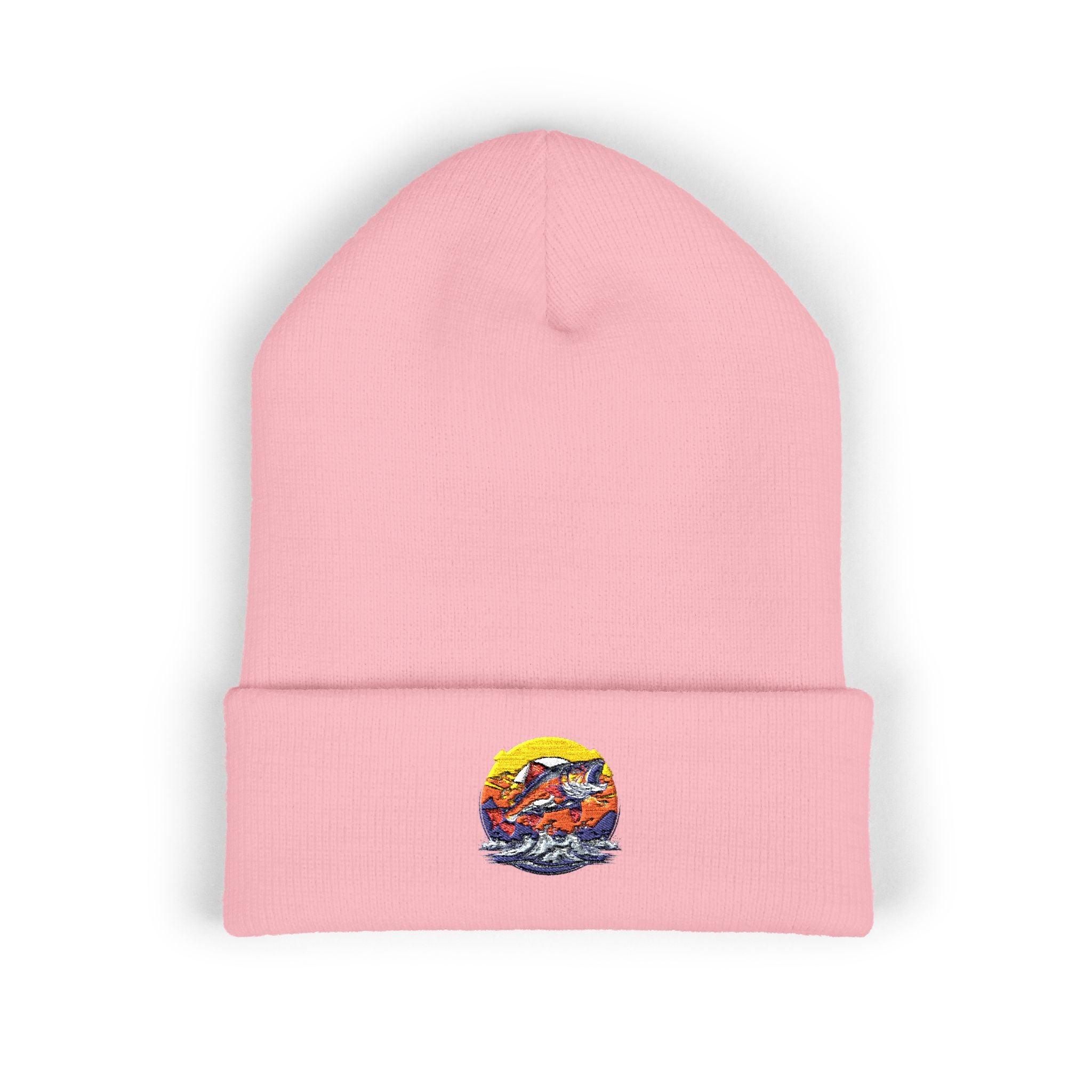 Embroidered Fishing Beanie, Fisherman Gift, Outdoor Apparel, Fishing Gear, Angler Hat, Fishing Lure Beanie