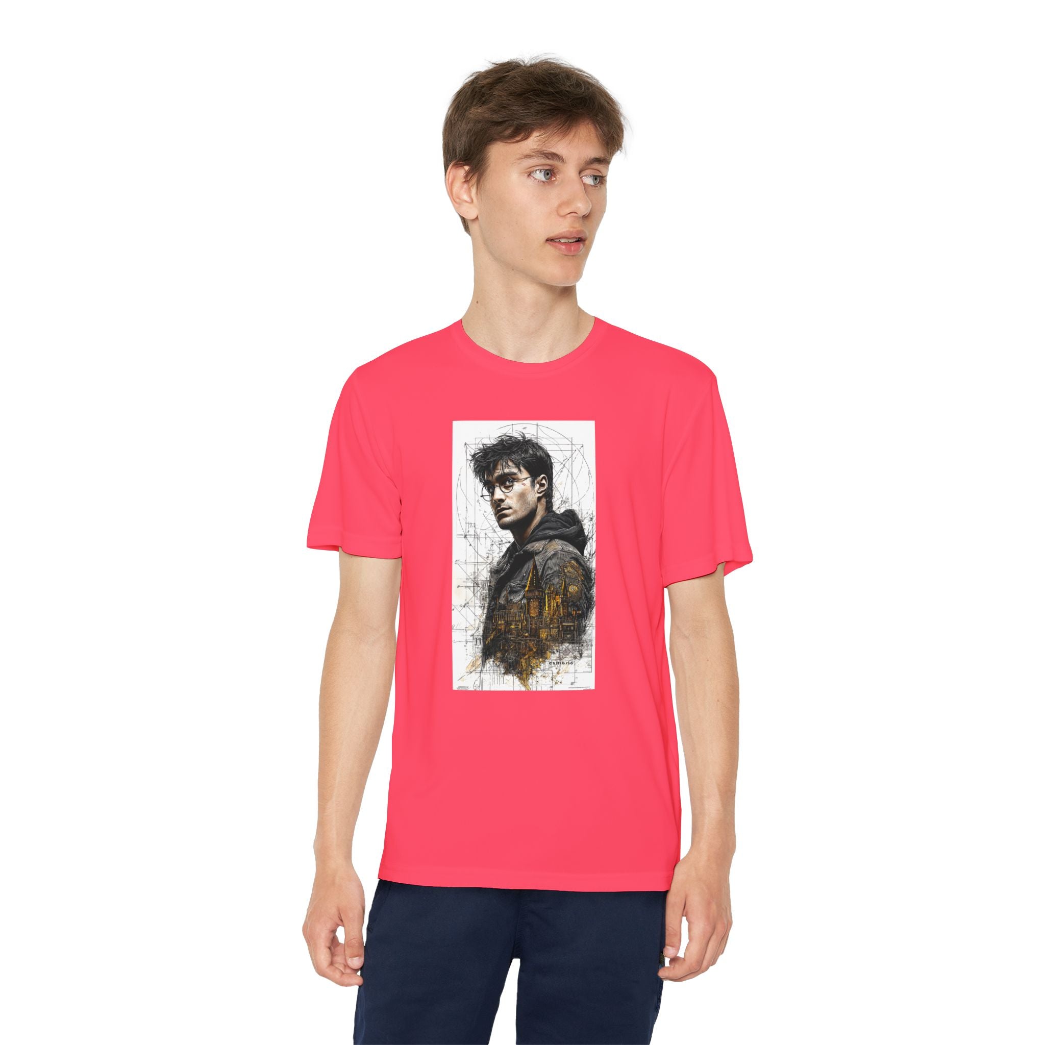 Youth Competitor Tee - Harry Potter, Wizard School Shirt, Magical Kids Top, Hogwarts Fan Gift, Sorcerer's Stone T-Shirt