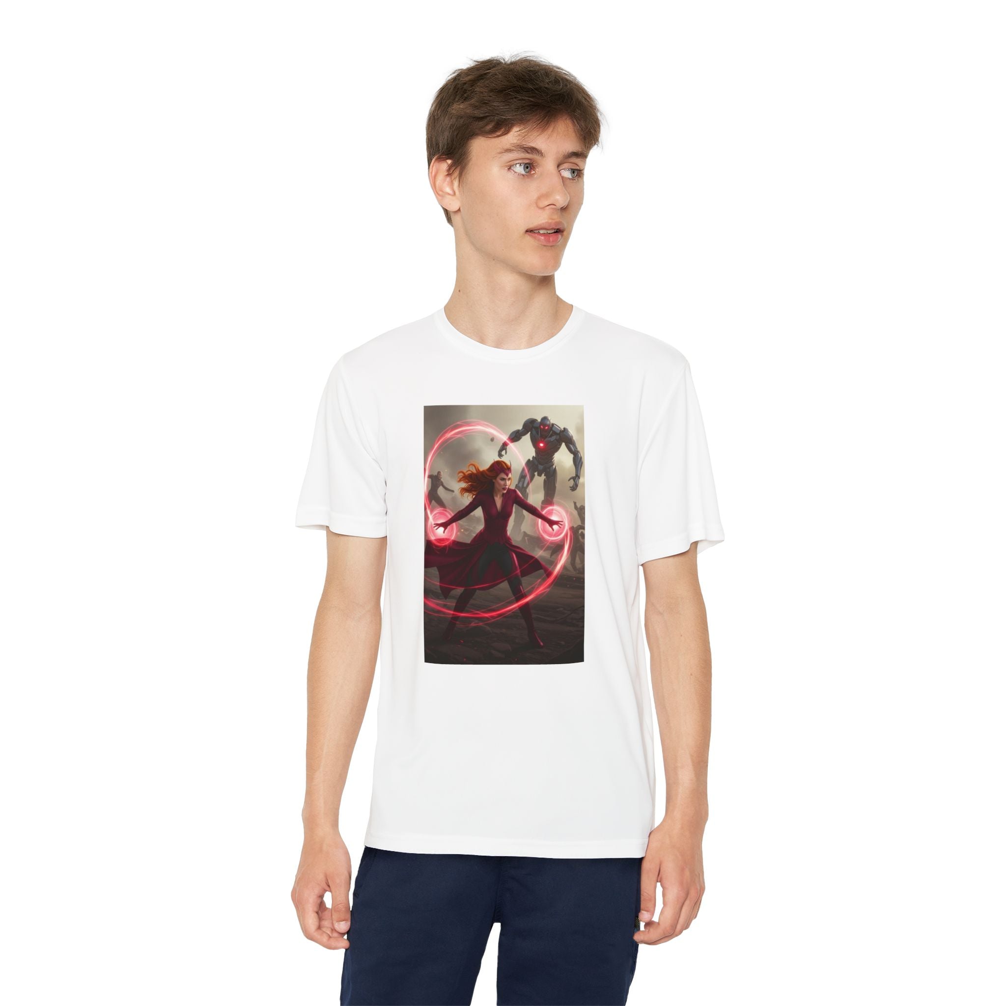 Superhero Youth T-Shirt Sports Graphic Tee, Cool Athletic Shirt for Kids