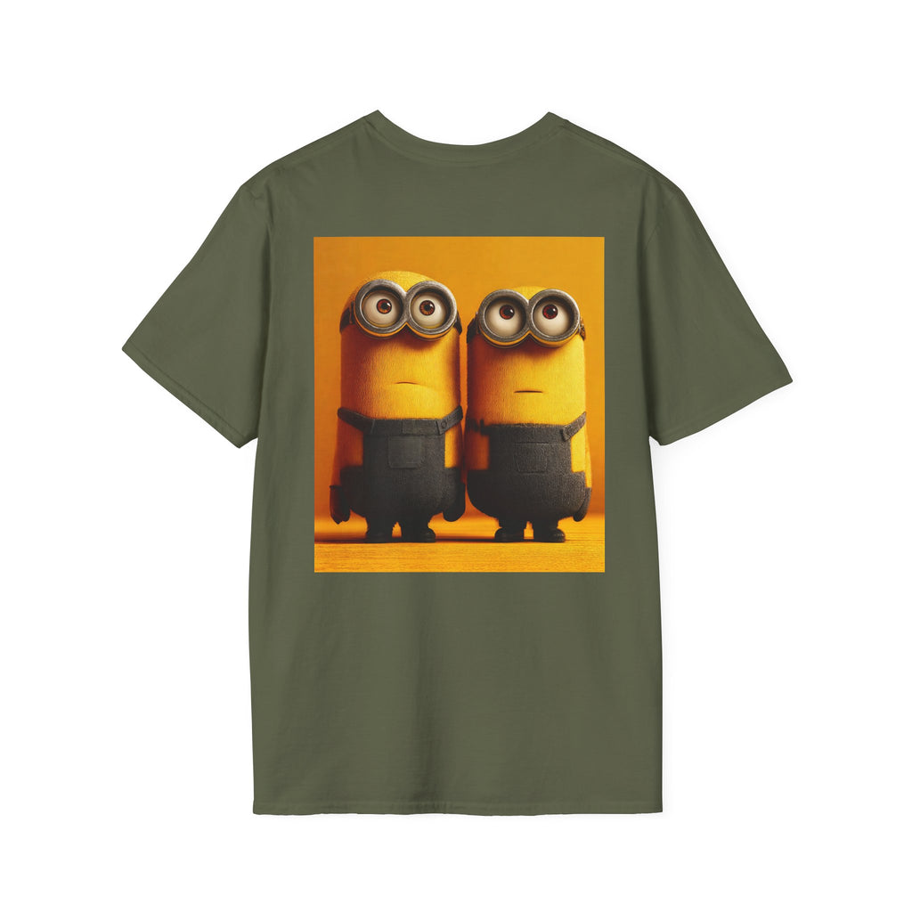 Minions Despicable Me Youth T-Shirt Gru Movie Fan Tee, Unisex Softstyle Shirt, Kids Birthday Gift, Cartoon Character Top, Funny Graphic Tee