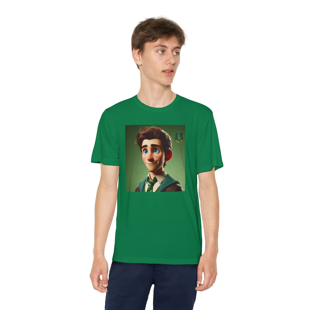 Youth Competitor Tee - Harry Potter, Wizard School Shirt, Magical Kids Top, Hogwarts Fan Gift, Sorcerer's Stone T-Shirt
