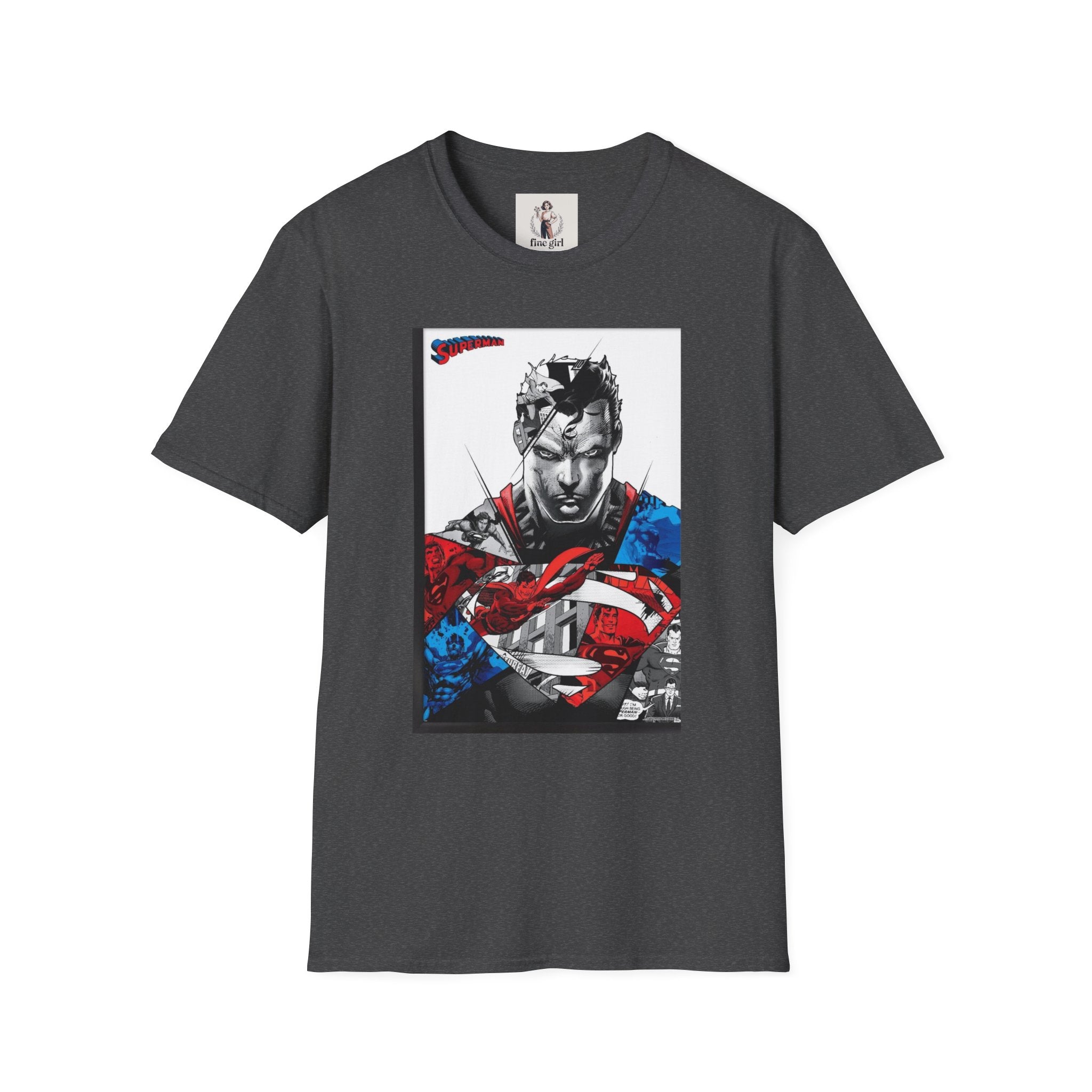 Superman Hero Unisex Softstyle T-Shirt