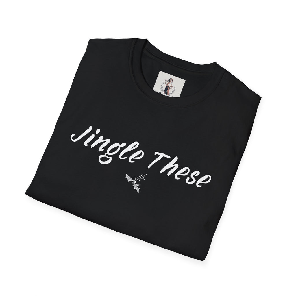 Jingle These Hand Grenades Christmas T-Shirt ~ Unisex Softstyle T-Shirt