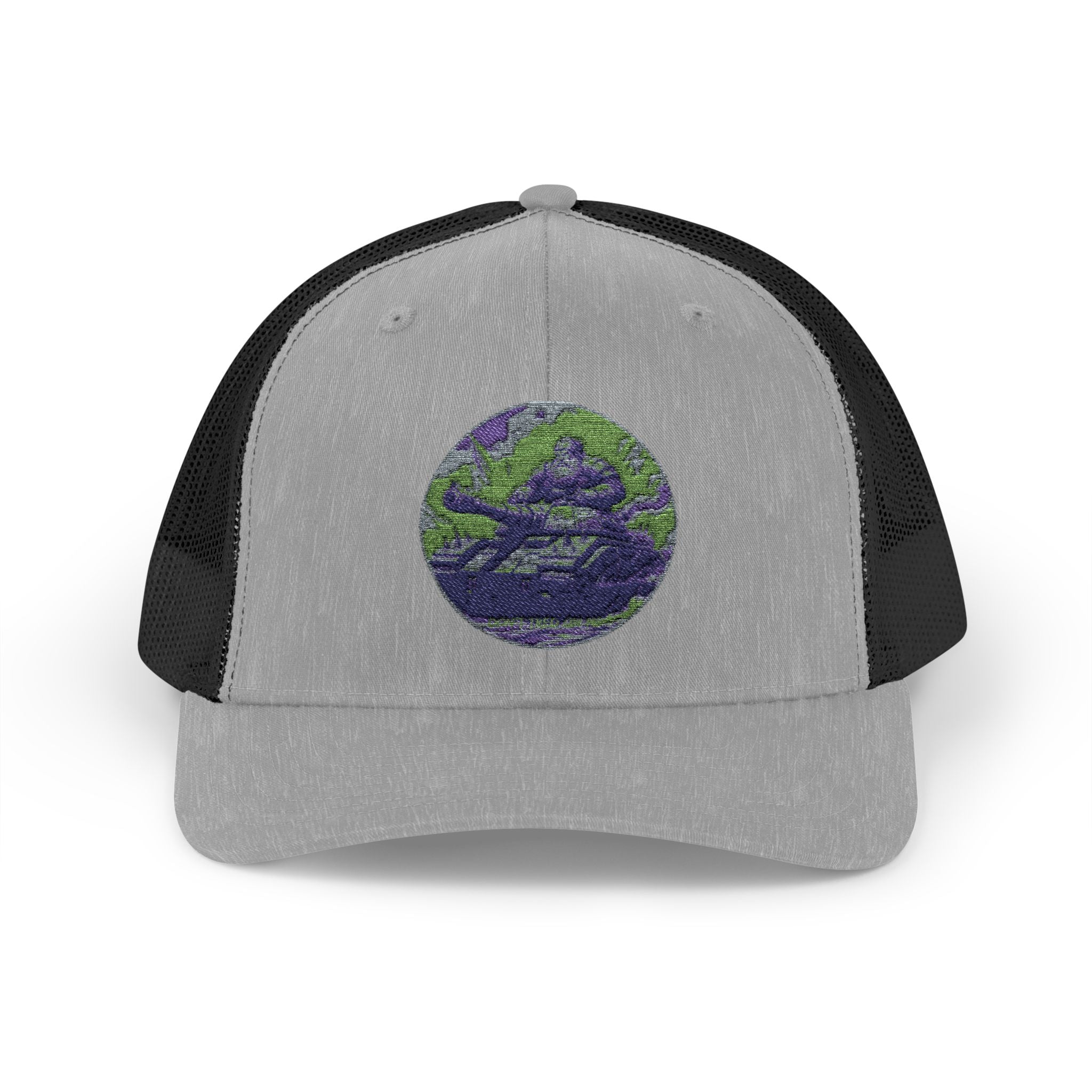 Santa Claus On A Tank Christmas Patriotic, Trucker Cap, Patriotic hat, Truckers Hat, Patriotic Accessories