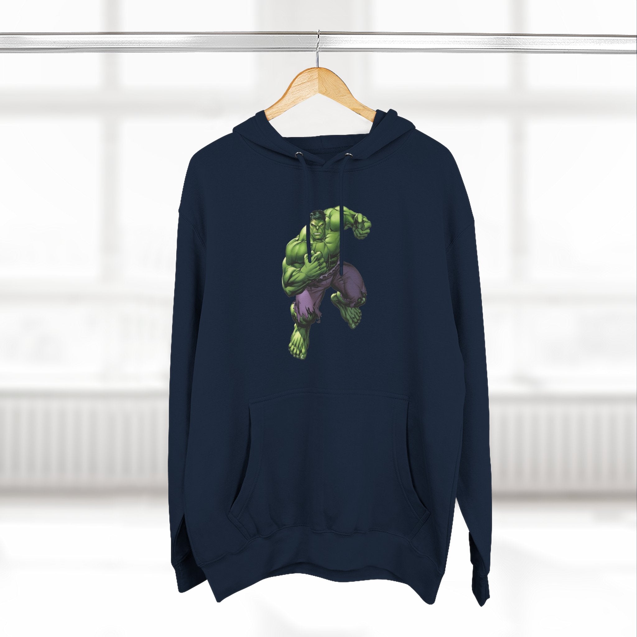 The Incredible Hulk Three-Panel Fleece Hoodie