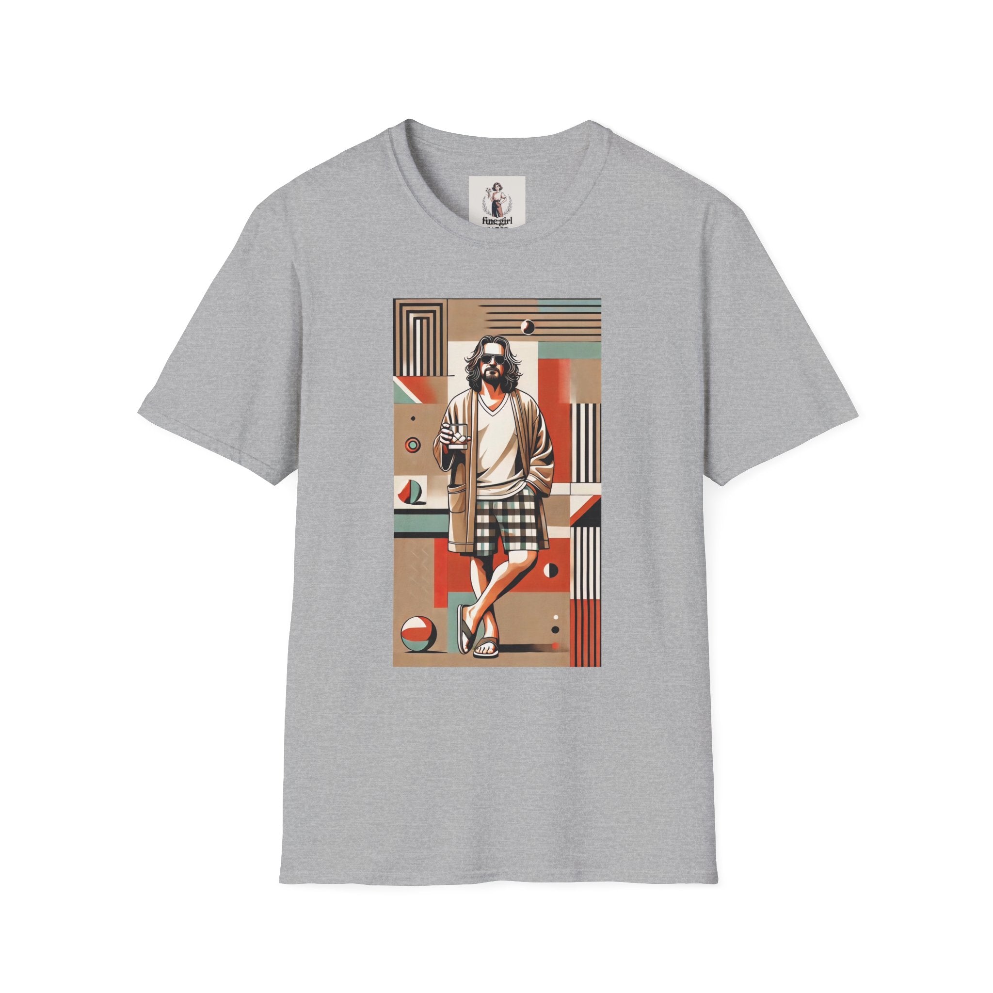 The Big Lebowski Themed T-Shirt Unisex Softstyle T-Shirt