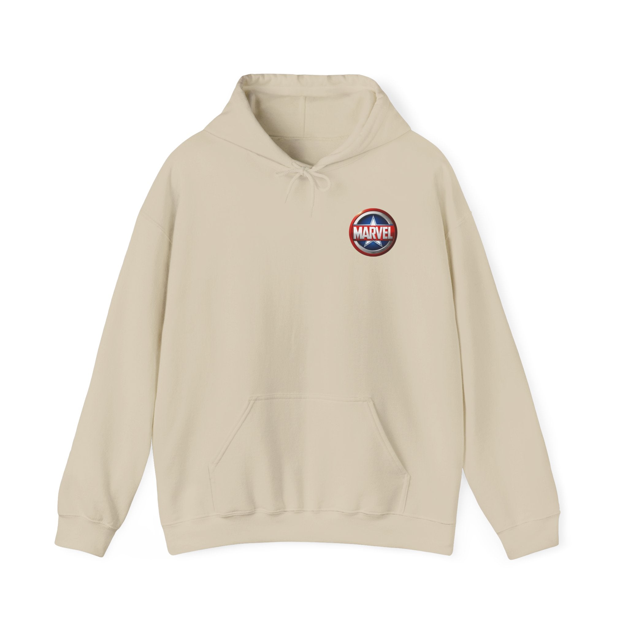 Hooded Sweatshirt - Captain America Design
