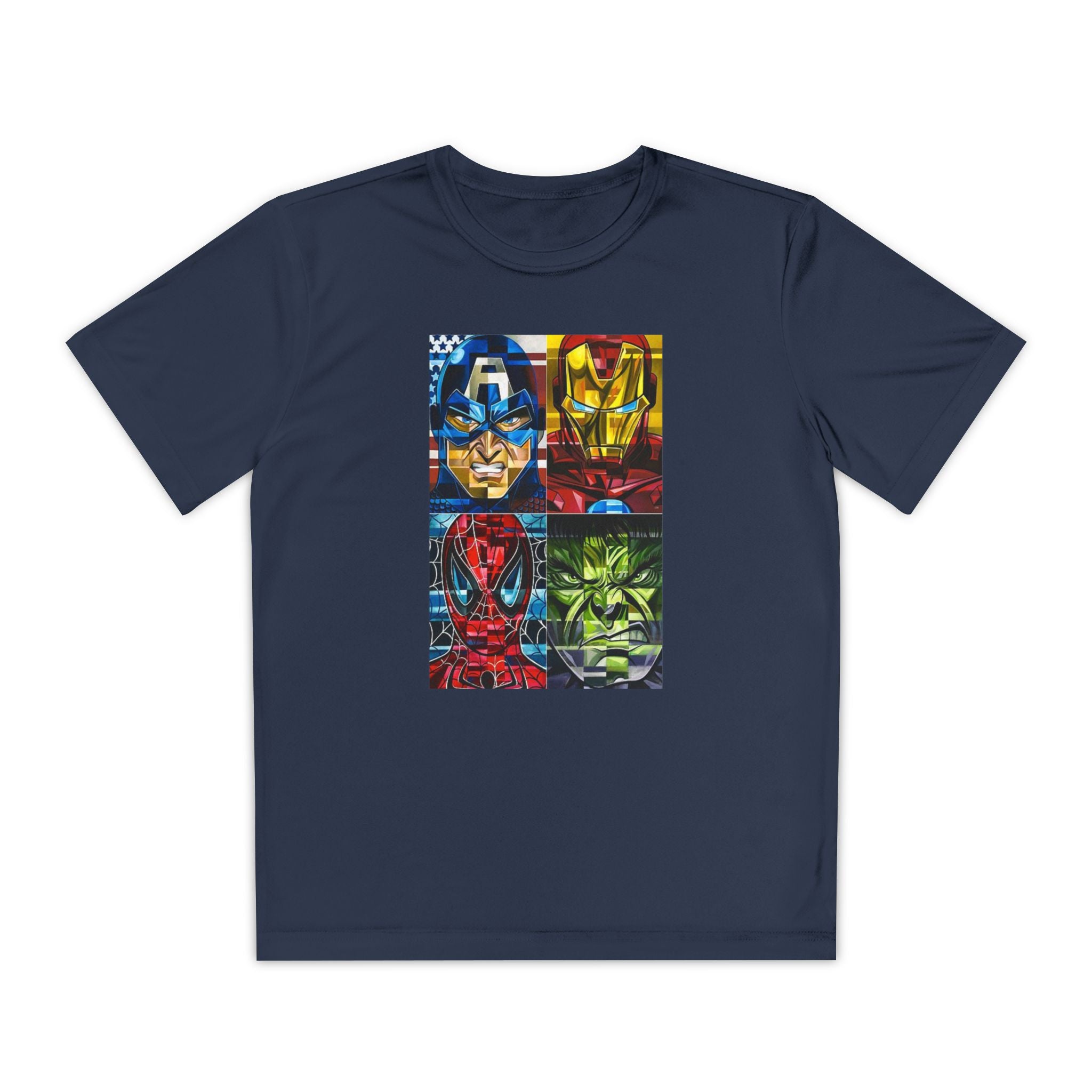 Advengers Youth T-Shirt Sports Graphic Tee, Cool Athletic Shirt for Kids, Perfect for Sports Events, Team Spirit