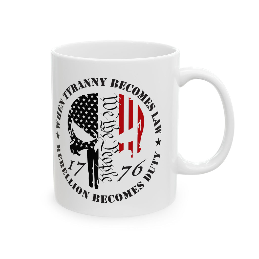 Thin Red Line Patriotic Coffee & Tea Mug