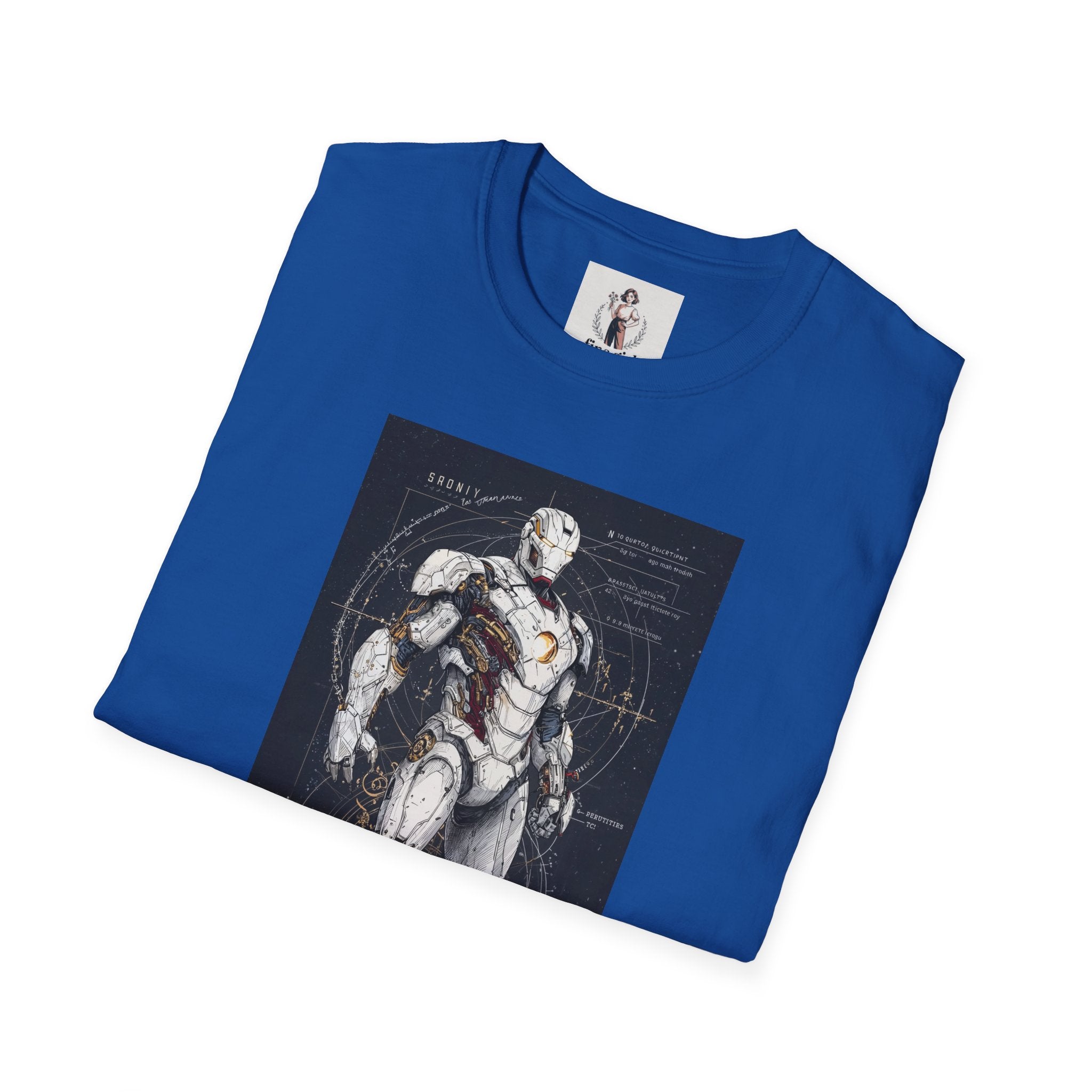 Ironman Superhero Marvel Unisex Softstyle T-Shirt, Comic Book Tee, Geeky Clothing, Cosplay Costume Top