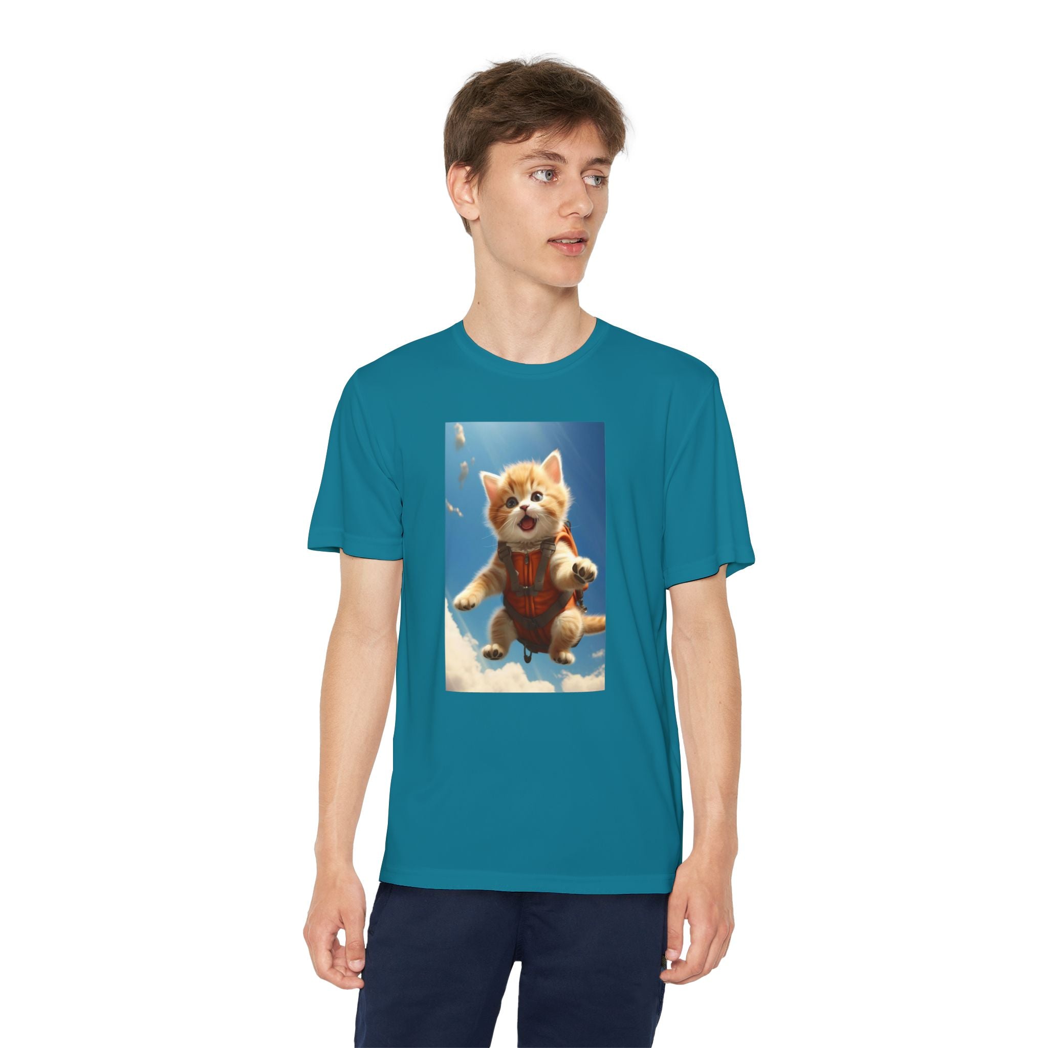 Youth Tee Shirt, Kids Animal Graphic Top, Cute Black and White Tee, Children's Zoo Theme Shirt, Bamboo Bear