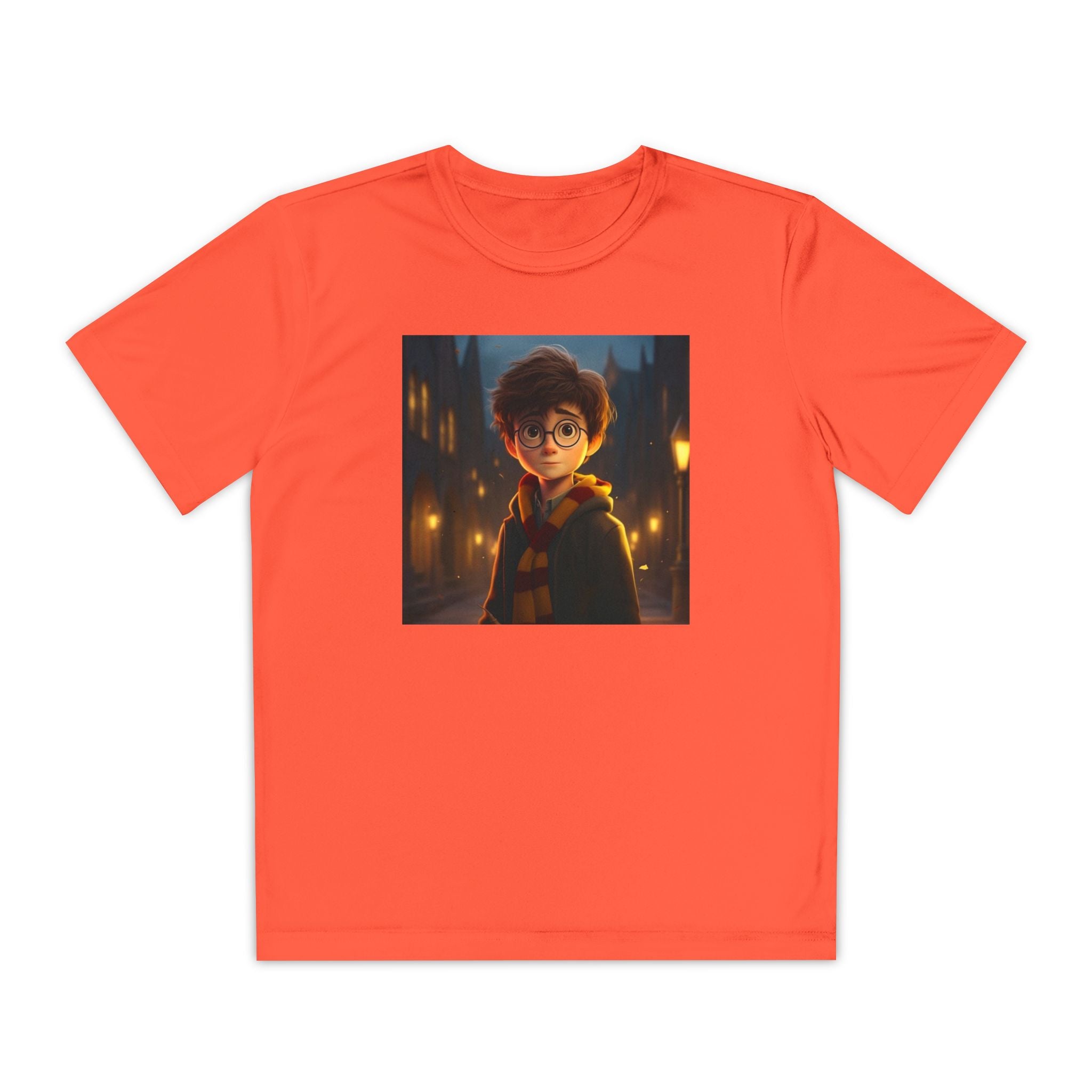 Youth Competitor Tee - Harry Potter, Wizard School Shirt, Magical Kids Top, Hogwarts Fan Gift, Sorcerer's Stone T-Shirt
