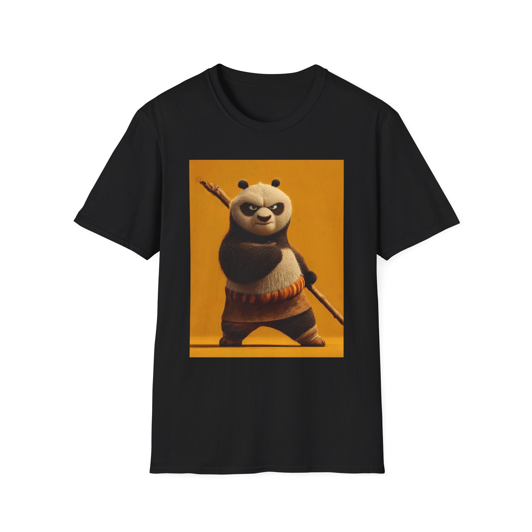 Kung Fu Panda Unisex Softstyle T-Shirt, DreamWorks Animation Youth Competitor Tee, Graphic Tee, Movie Fan Gift, Cult Classic Shirt, Comfy