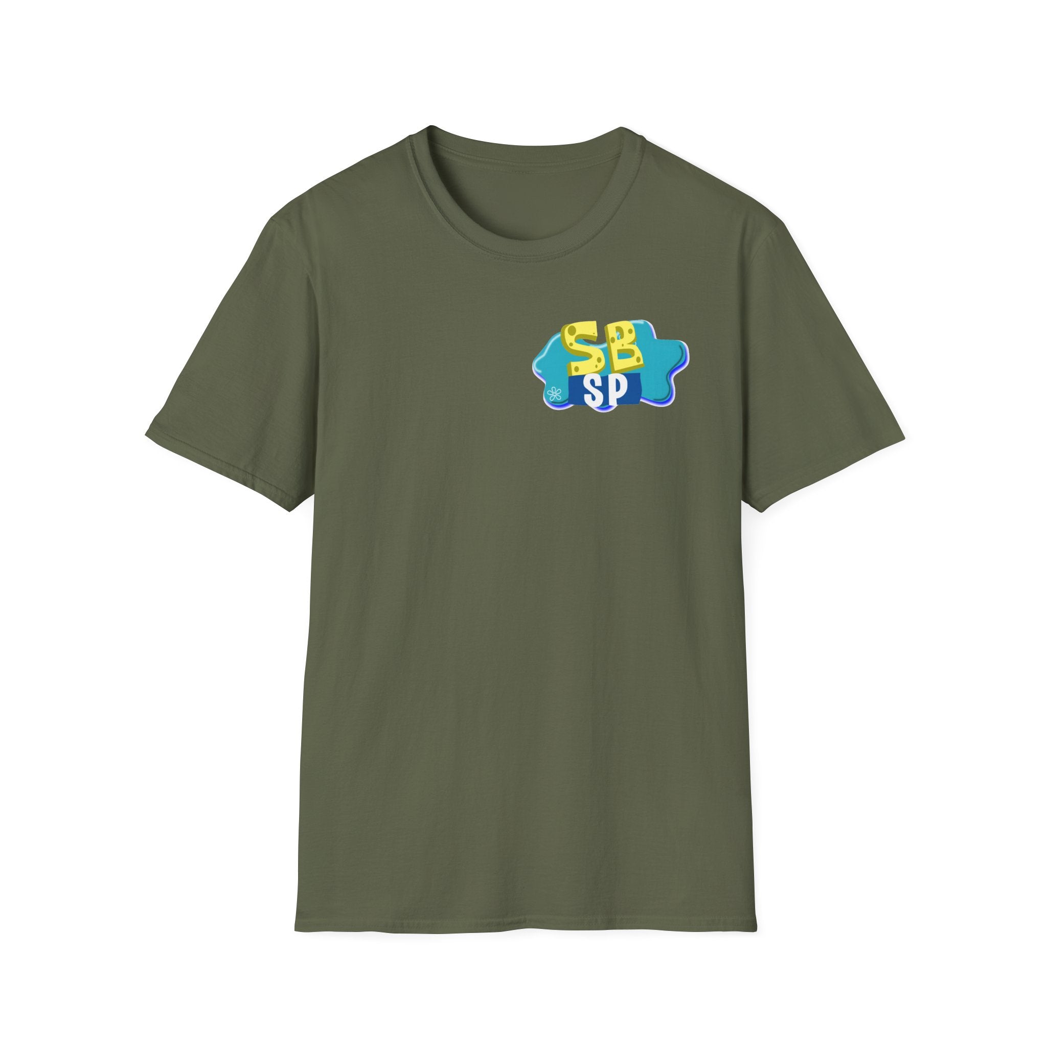 SpongeBob SquarePants Kids T-Shirt, Mr Krabs Squidward Patrick Star Youth Tee, Nickelodeon Children's TV Shirt, Unisex Softstyle