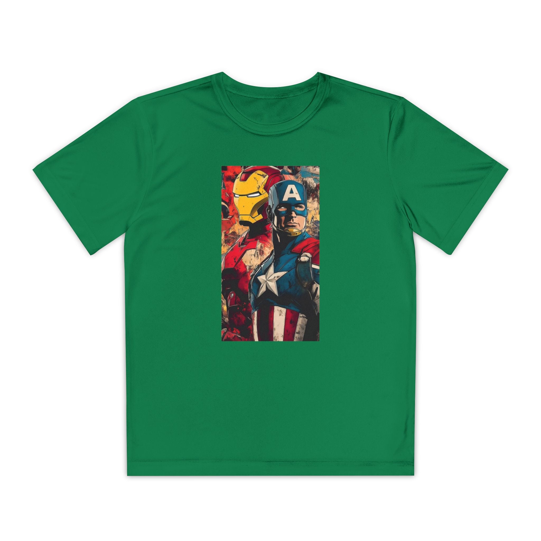 Advengers Youth T-Shirt Sports Graphic Tee, Cool Athletic Shirt for Kids, Perfect for Sports Events, Team Spirit