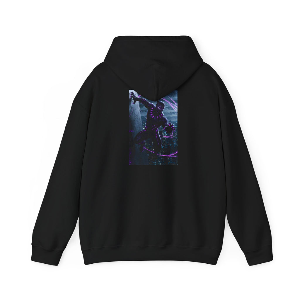 Hooded Sweatshirt - The Black Panther Design