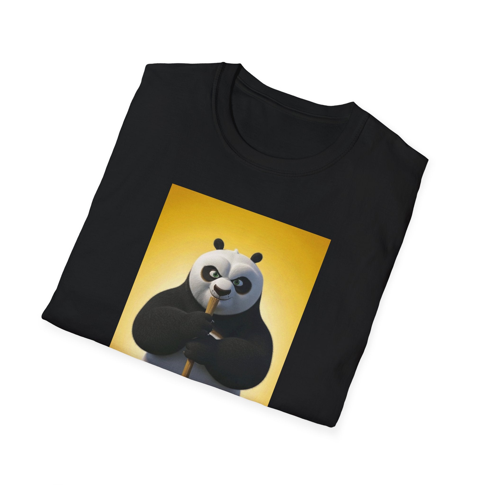 Kung Fu Panda Unisex Softstyle T-Shirt, DreamWorks Animation Youth Competitor Tee, Graphic Tee, Movie Fan Gift, Cult Classic Shirt, Comfy
