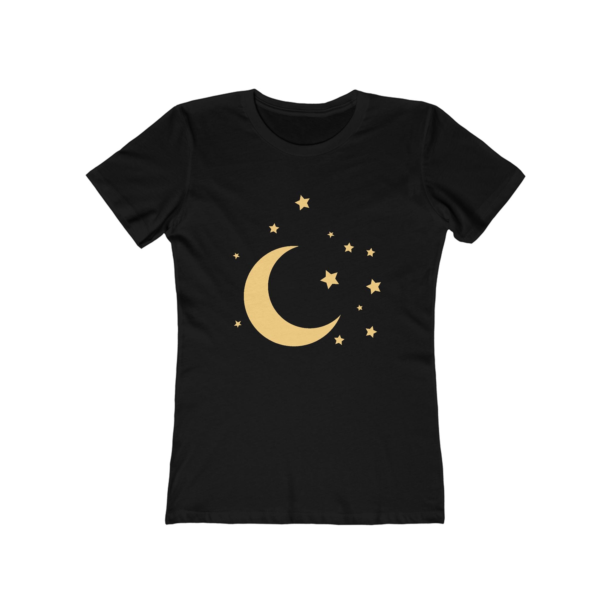 Moon Women's Tshirt, Lunar Graphic Tee, Celestial Shirt, Night Sky Top, Space Lover Gift