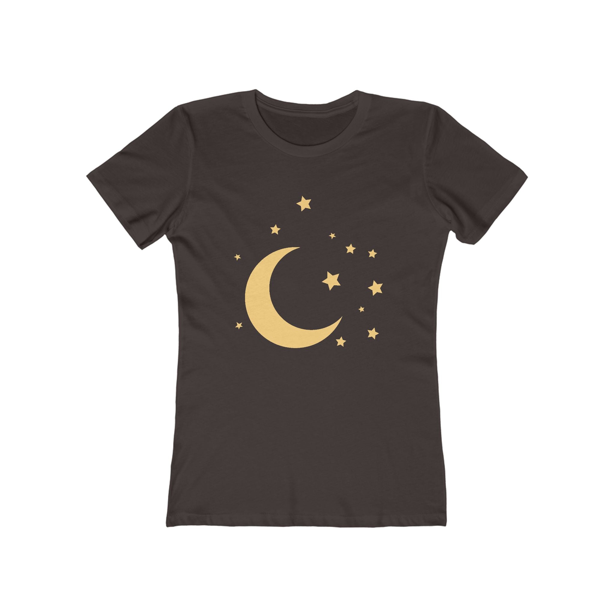 Moon Women's Tshirt, Lunar Graphic Tee, Celestial Shirt, Night Sky Top, Space Lover Gift