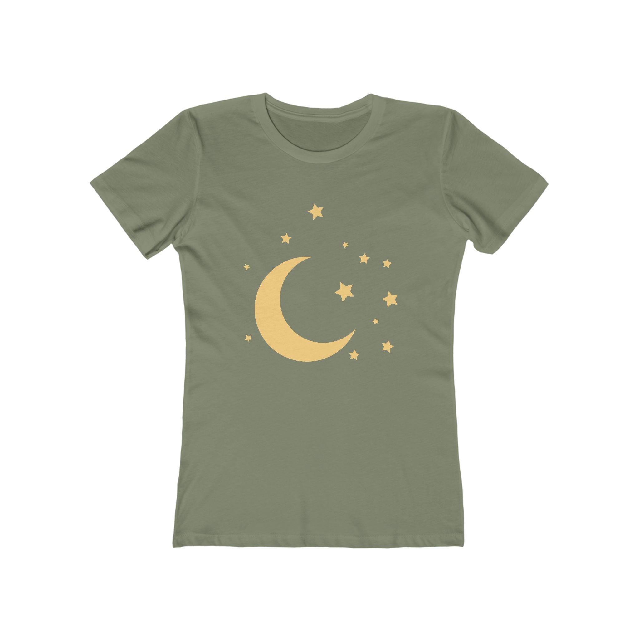 Moon Women's Tshirt, Lunar Graphic Tee, Celestial Shirt, Night Sky Top, Space Lover Gift