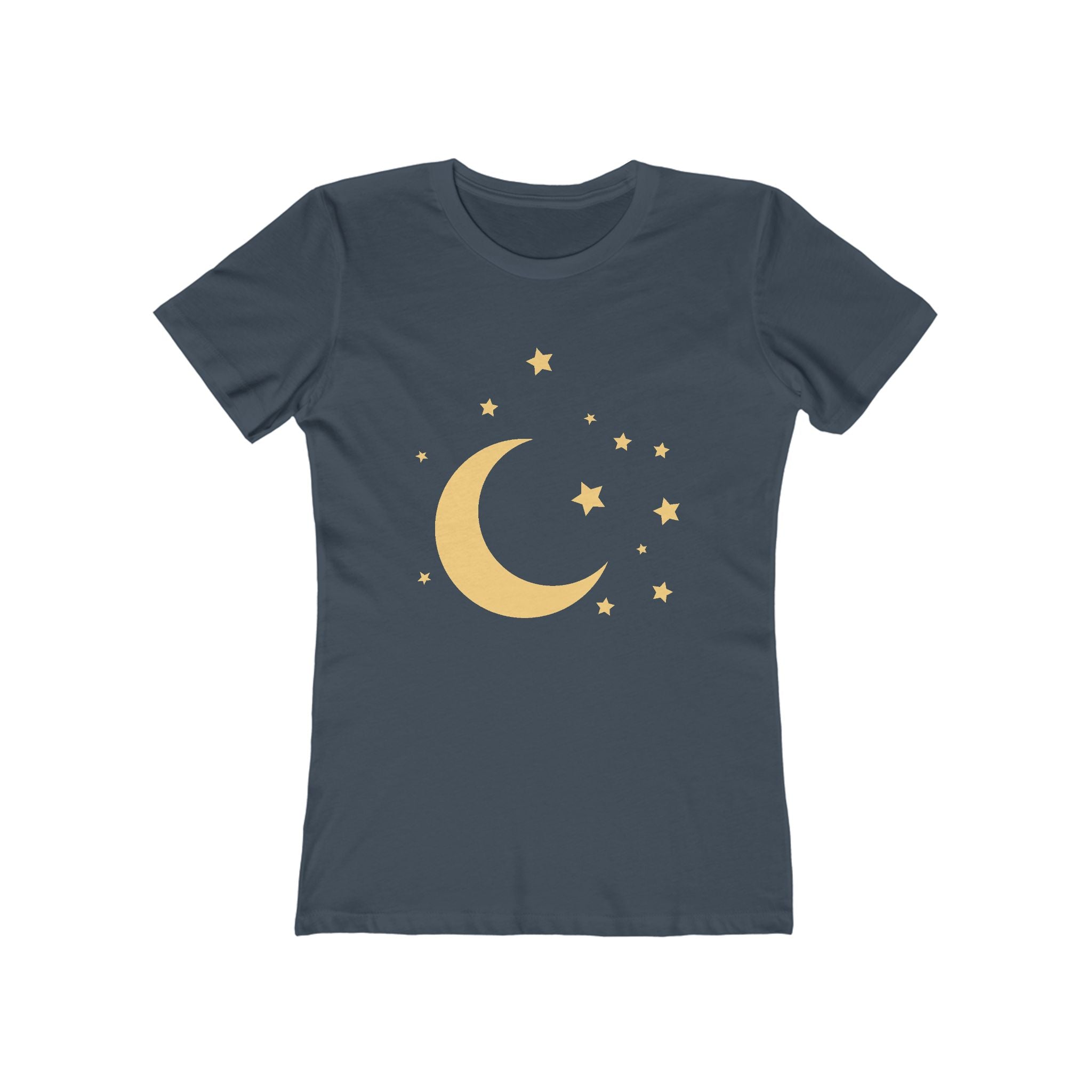 Moon Women's Tshirt, Lunar Graphic Tee, Celestial Shirt, Night Sky Top, Space Lover Gift
