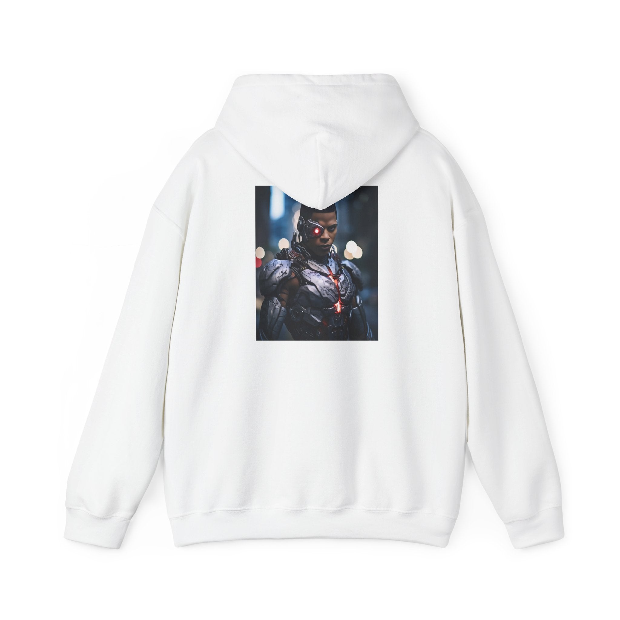 Hooded Sweatshirt - Cyborg Design